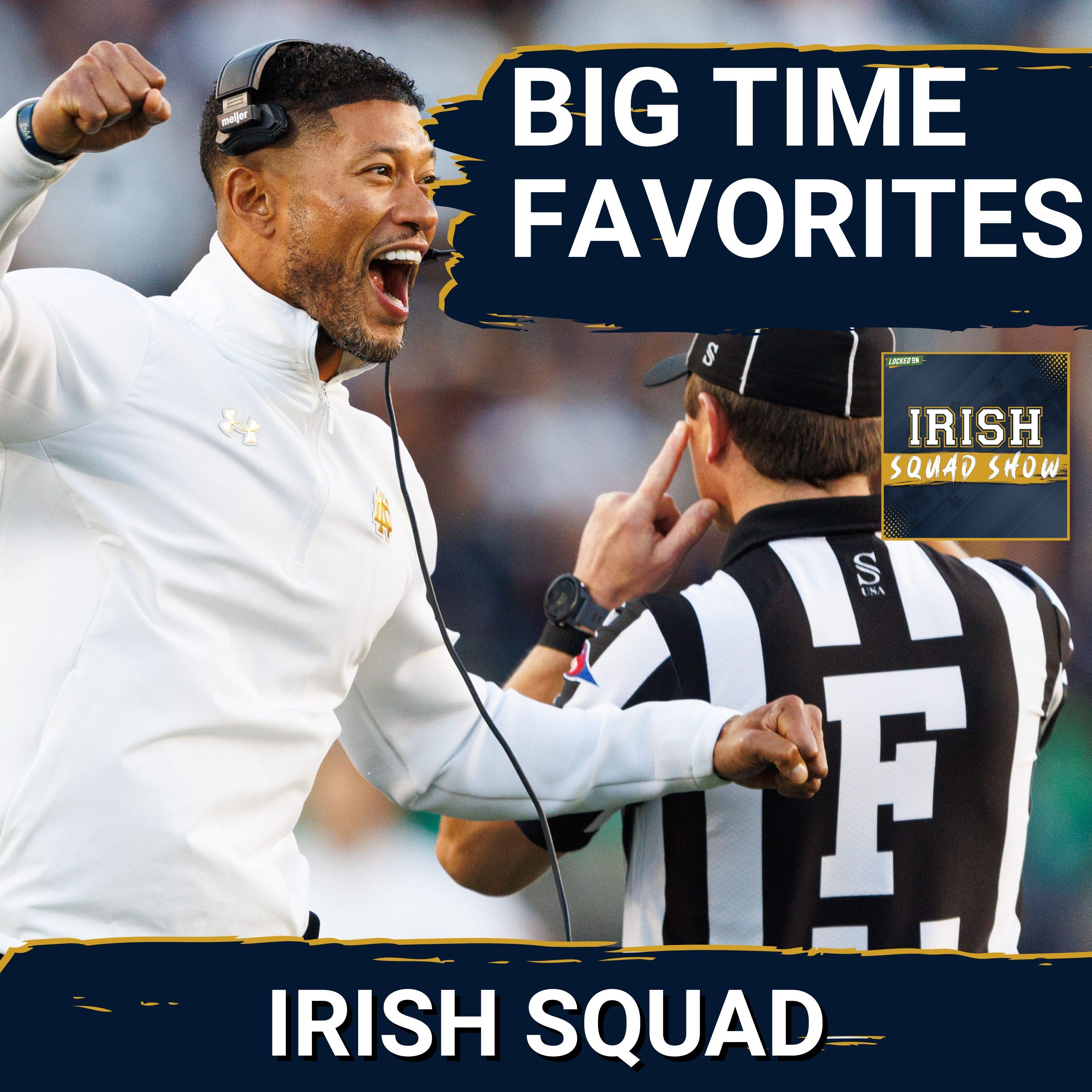 IRISH SQUAD SHOW: Should Notre Dame be favored by NEARLY 10 POINTS vs USC??