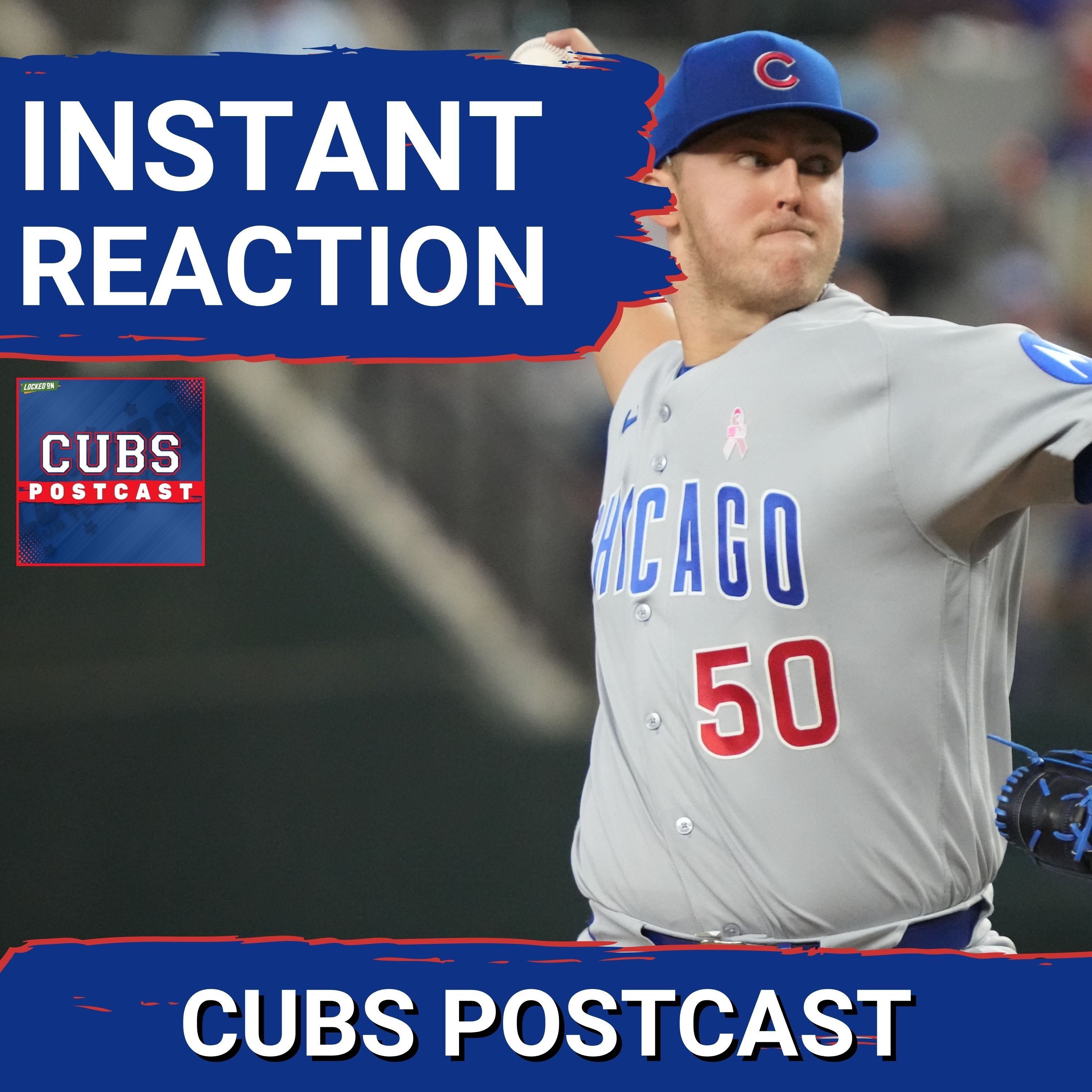 CUBS POSTCAST: Jacob deGrom SHUTS DOWN the Chicago Cubs as they lose 3-0 to the Texans Rangers