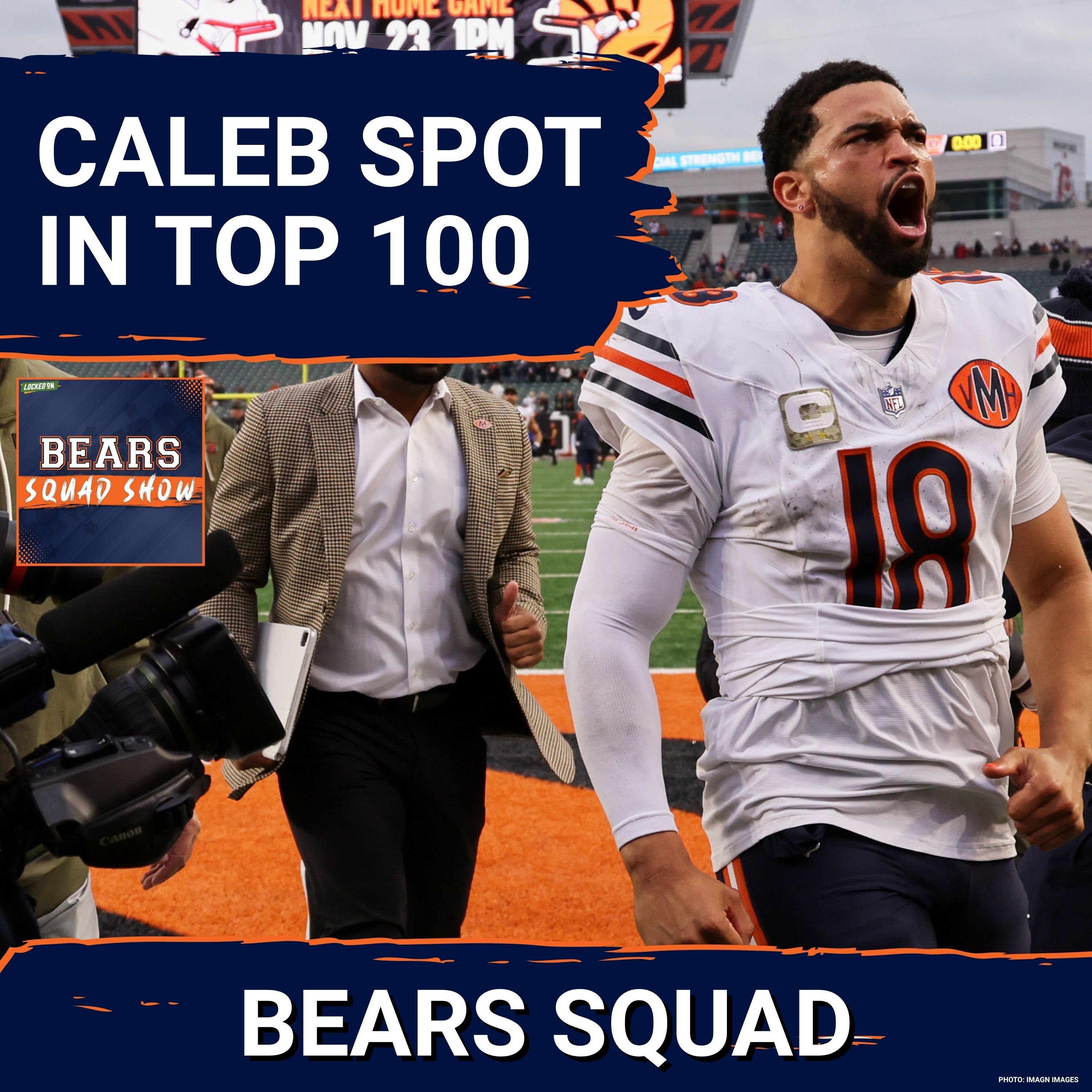 BEARS SQUAD SHOW: How MANY Chicago Bears players will land in the NFL Top 100 this year??