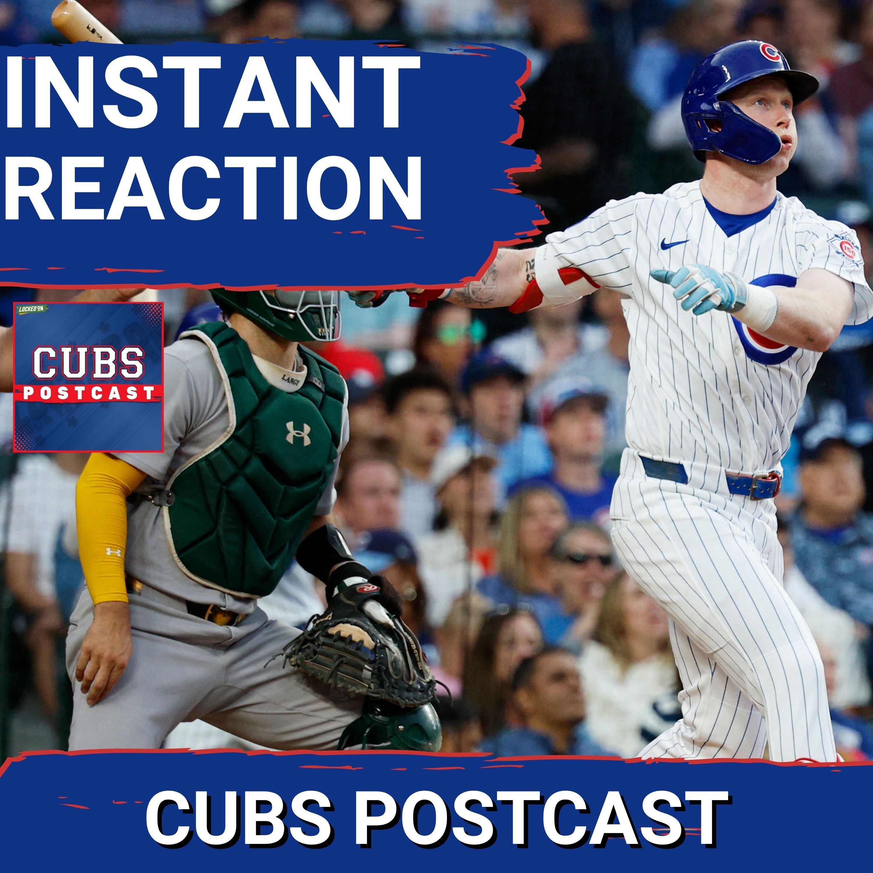 CUBS POSTCAST: The Chicago Cubs now on an 8-game LOSING STREAK at home after 5-4 loss to the A's episode artwork