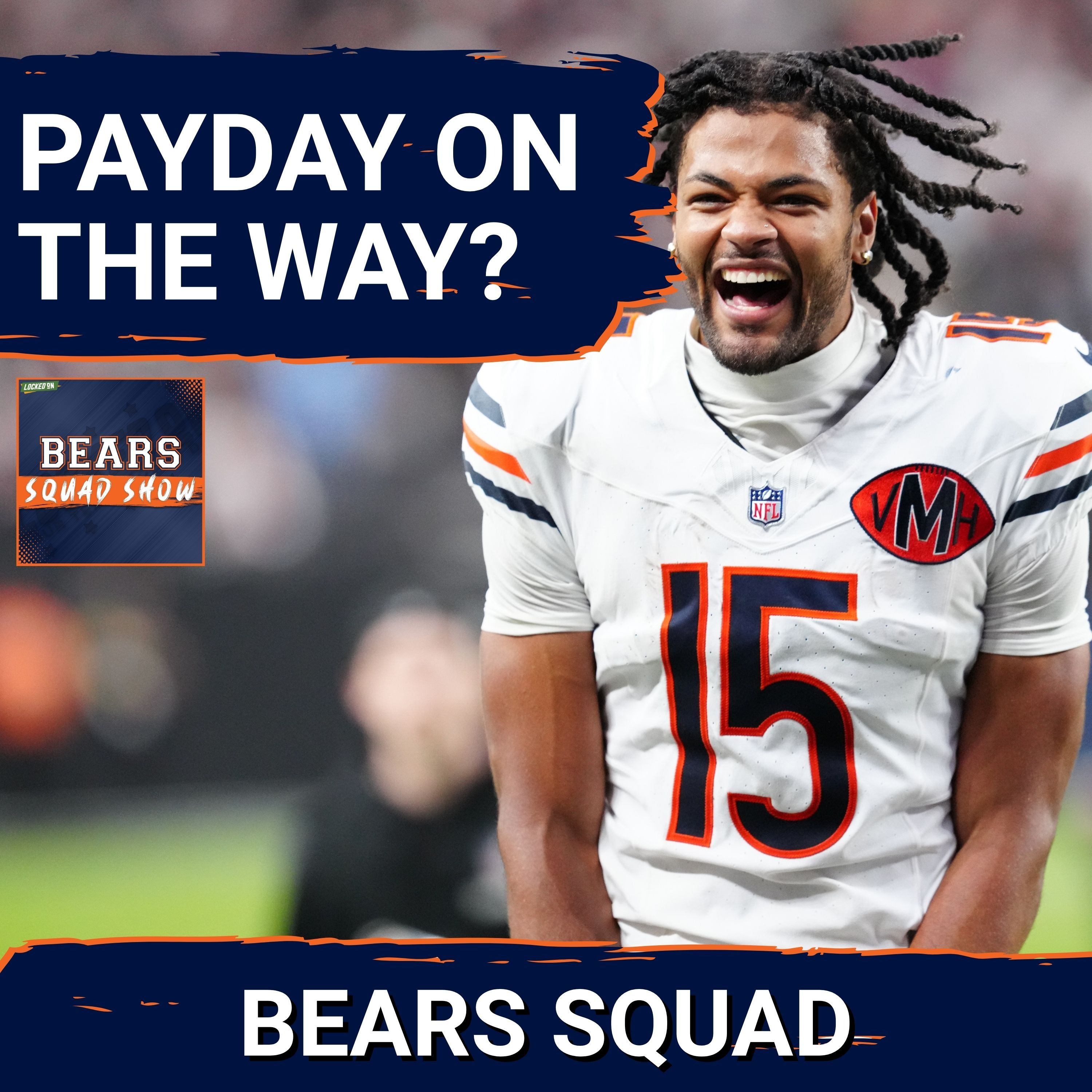 BEARS SQUAD SHOW: Can Rome Odunze play his way into a MAJOR payday from the Chicago Bears?