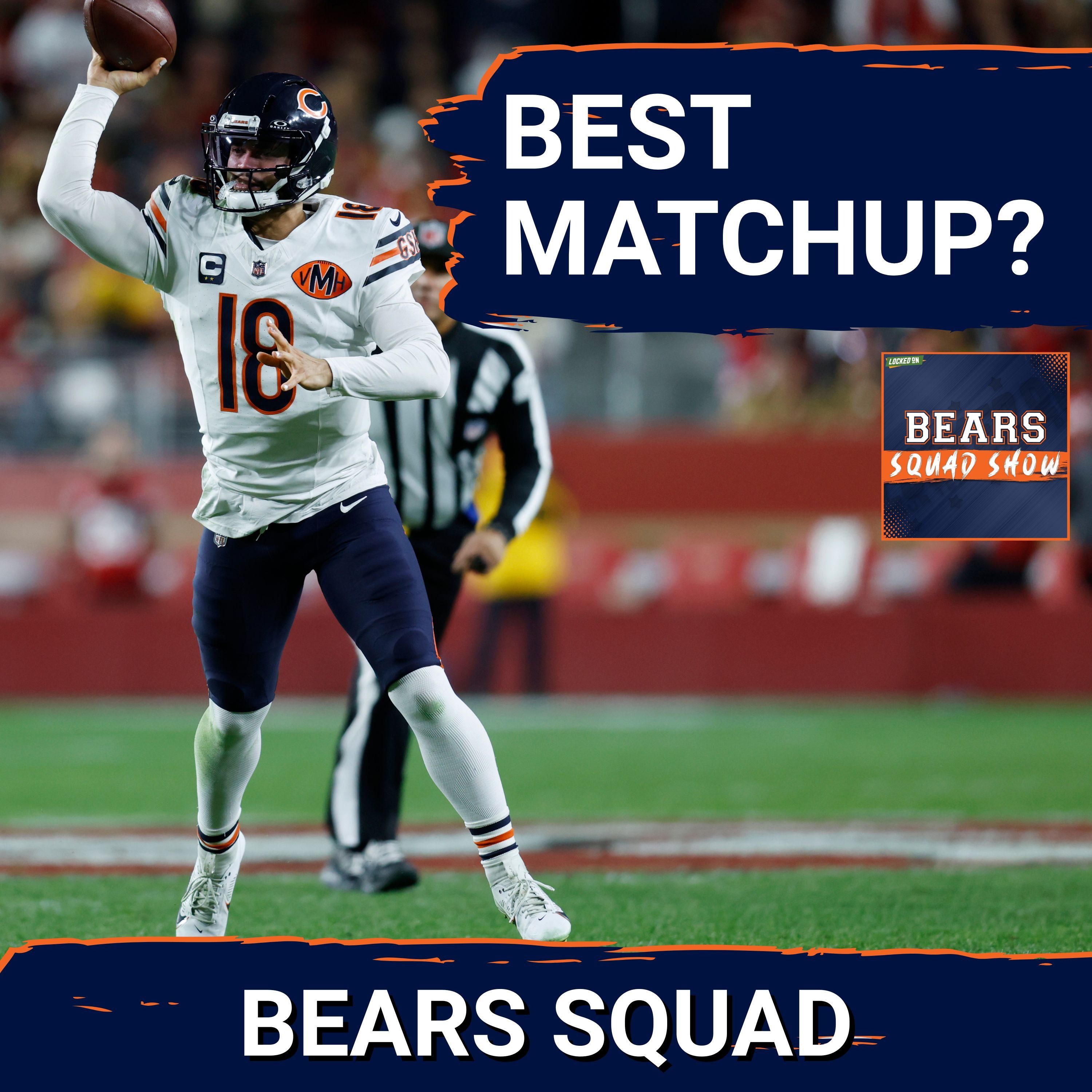 BEARS SQUAD SHOW: What's the BEST and most LIKELY playoff matchup for the Chicago Bears?!