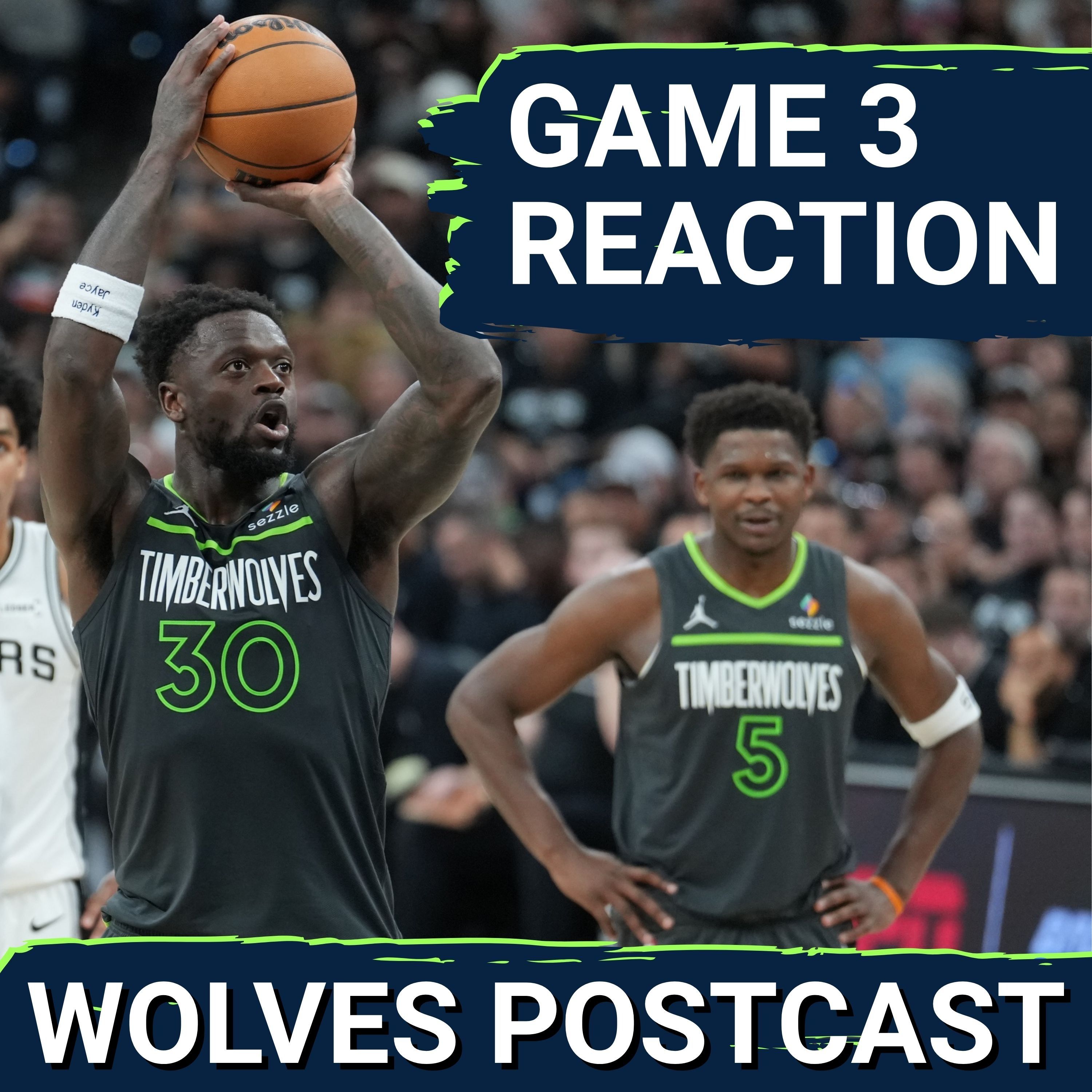 WOLVES POSTCAST: Victor Wembanyama's 39-Points Proves To Be TOO MUCH For Wolves In Game 3, 115-108