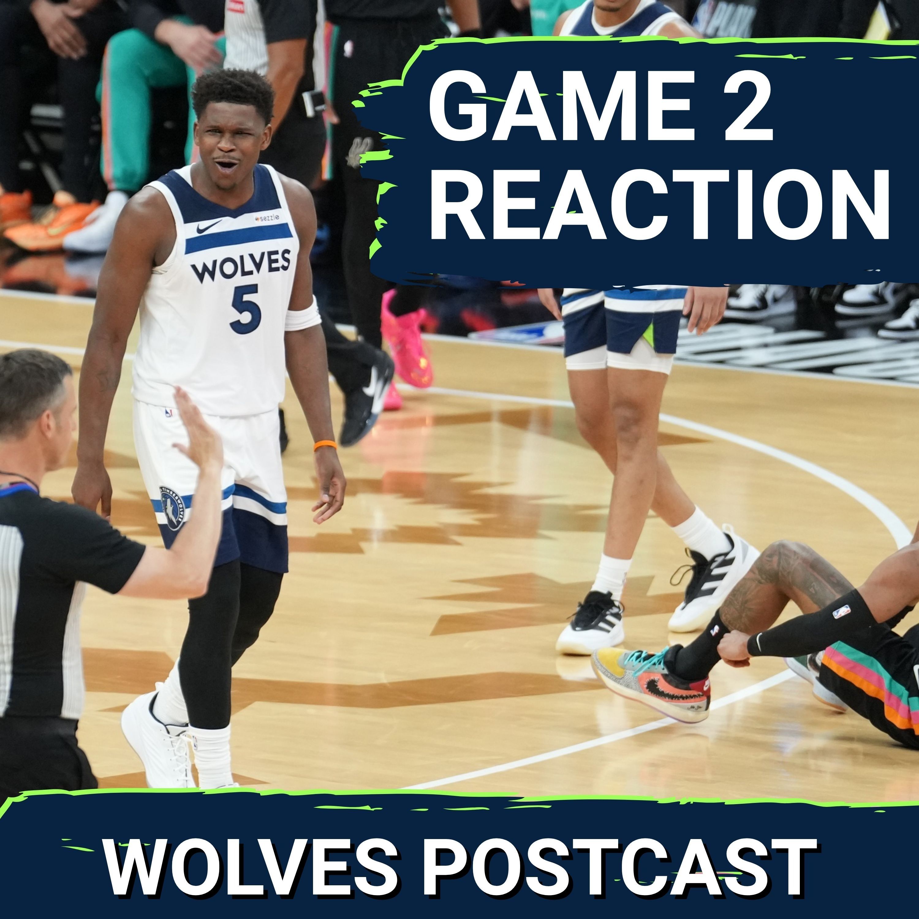WOLVES POSTCAST: T-Wolves GET ROASTED After Worst Game Of Season In San Antonio in Game 2, 133-95