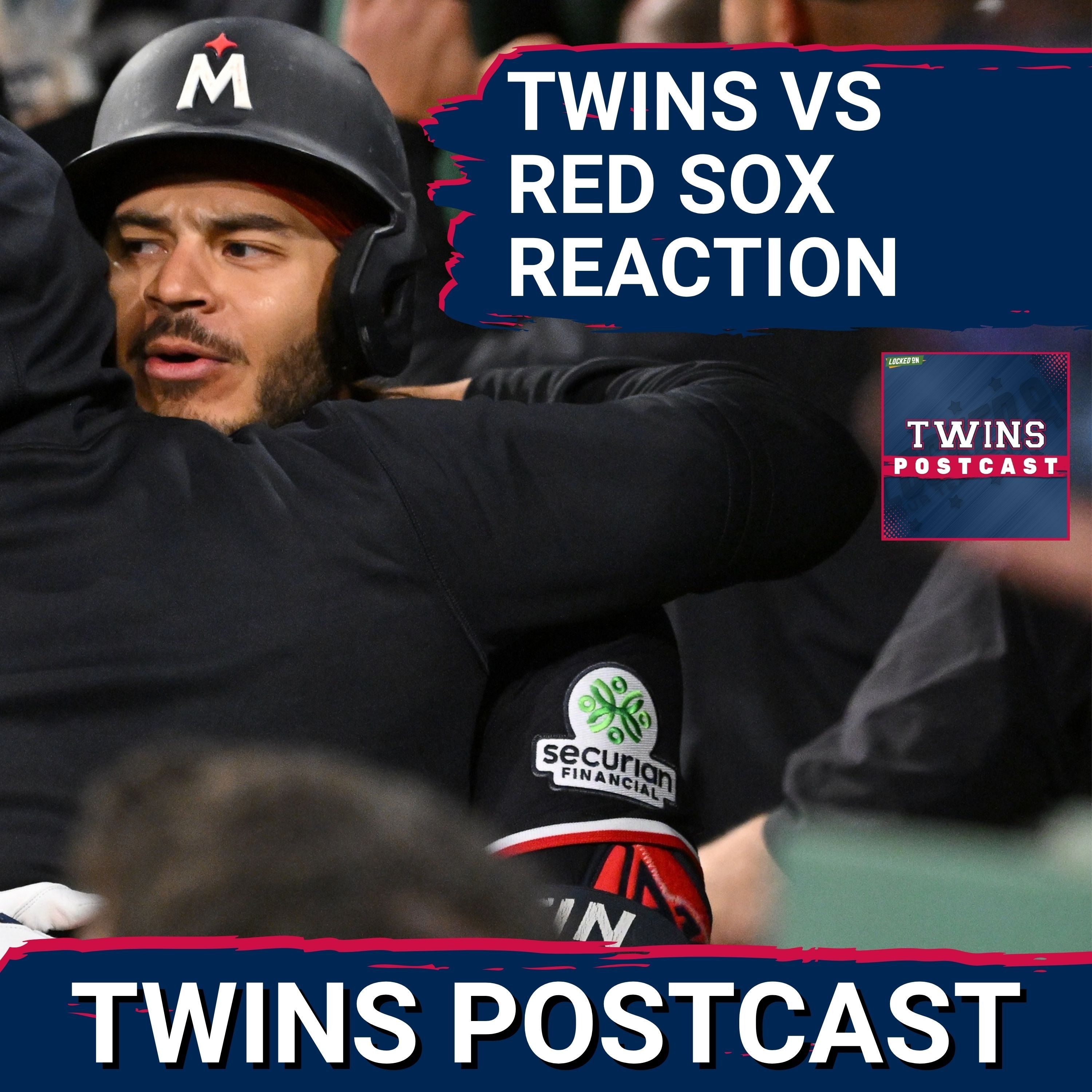 TWINS POSTCAST: Twins HOLD ON AFTER WET & WACKY 9TH Inning For The SWEEP IN BOSTON, 6-4