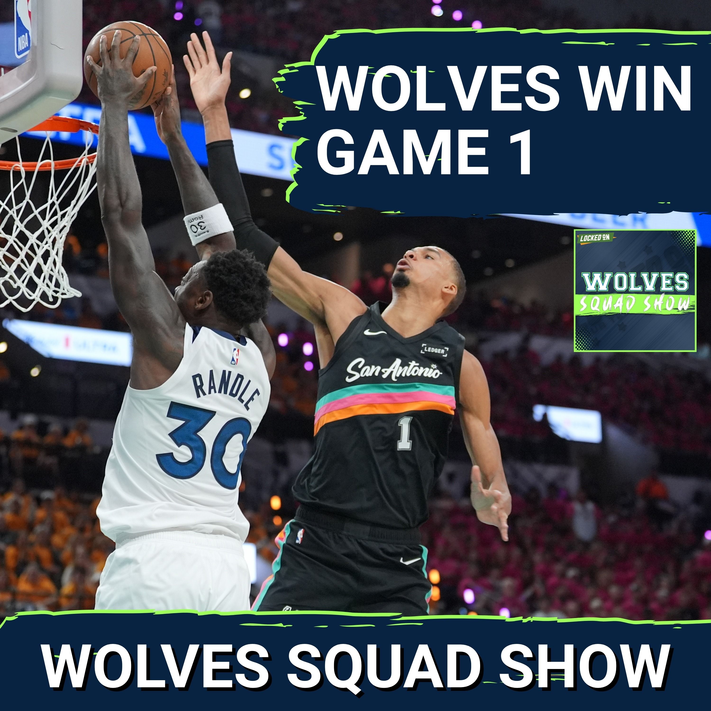 WOLVES SQUAD SHOW: Ant Returns, Helps Timberwolves STEAL GAME 1 From Wemby's Spurs