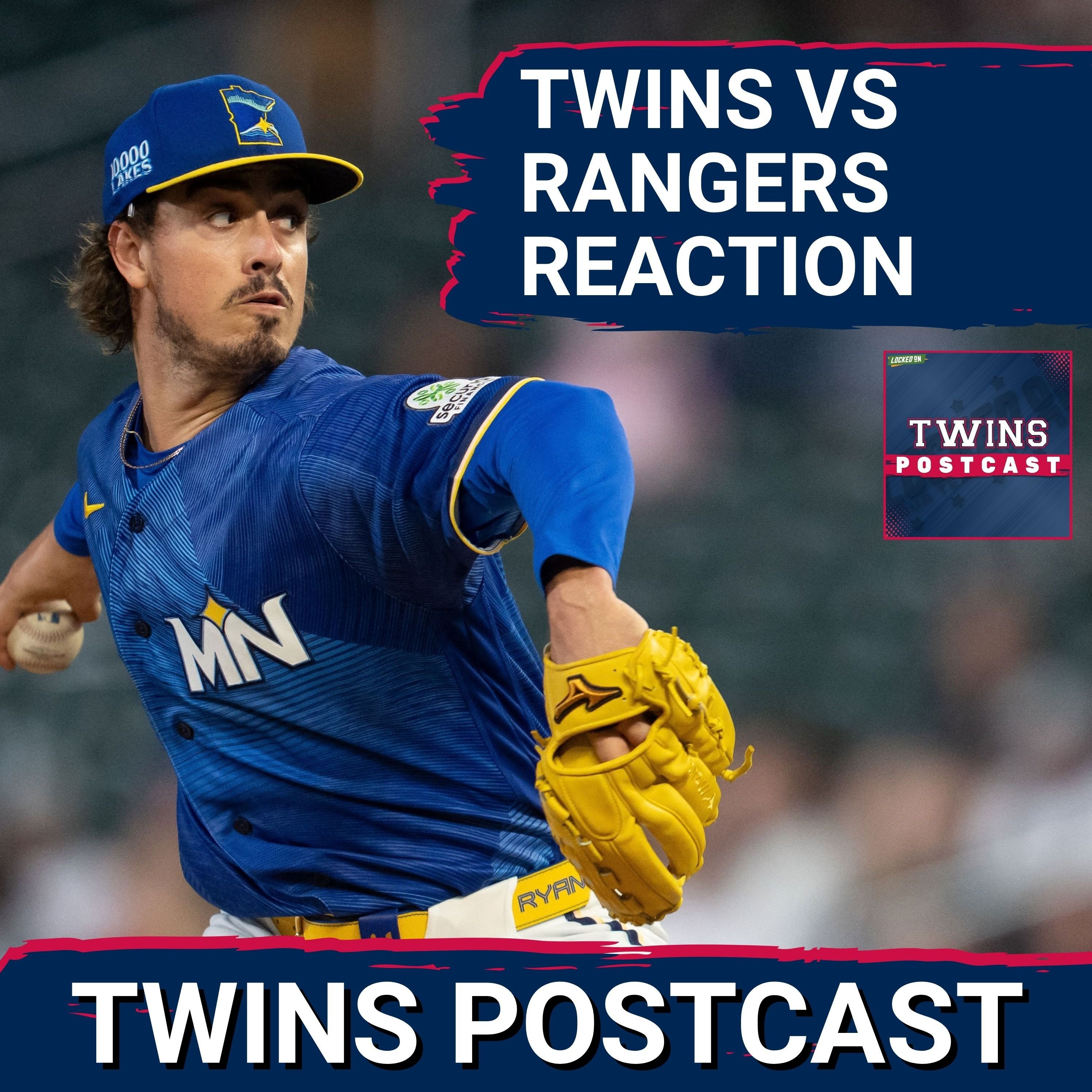 TWINS POSTCAST: Twins SLUGFEST LIFTS THEM PAST RANGERS In Game 1, 10-2 episode artwork
