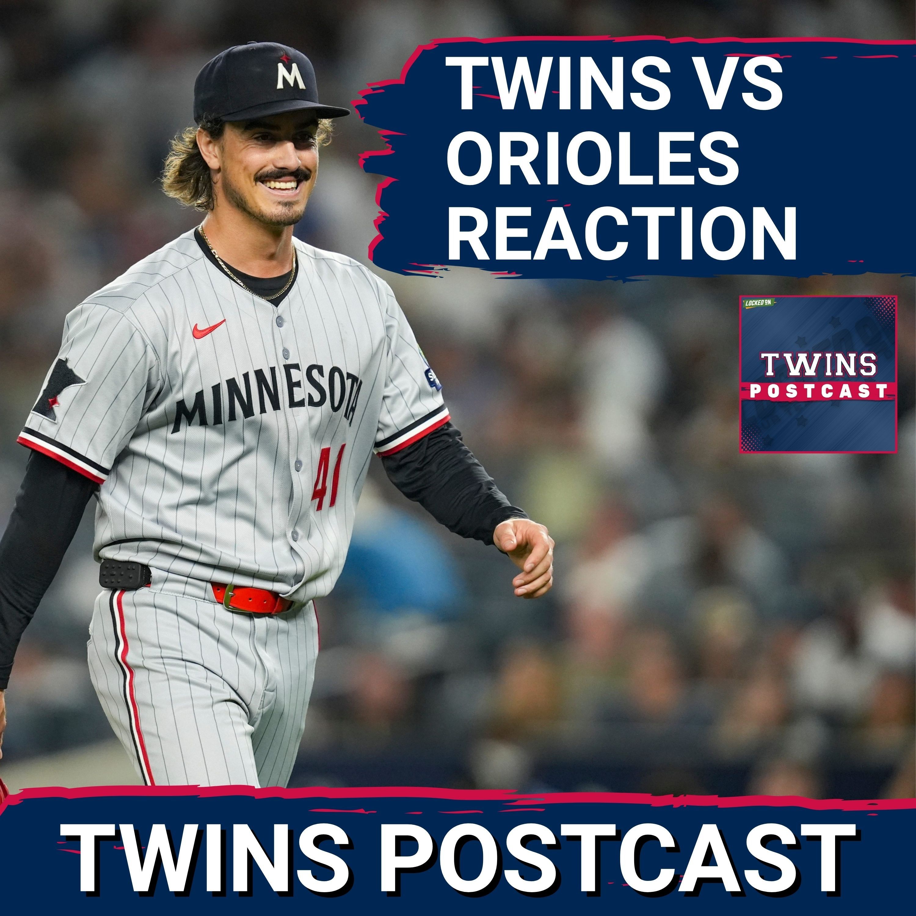 TWINS POSTCAST: Joe Ryan's Scoreless Magic Not Enough vs. Baltimore As Twins Drop Game One, 2-1
