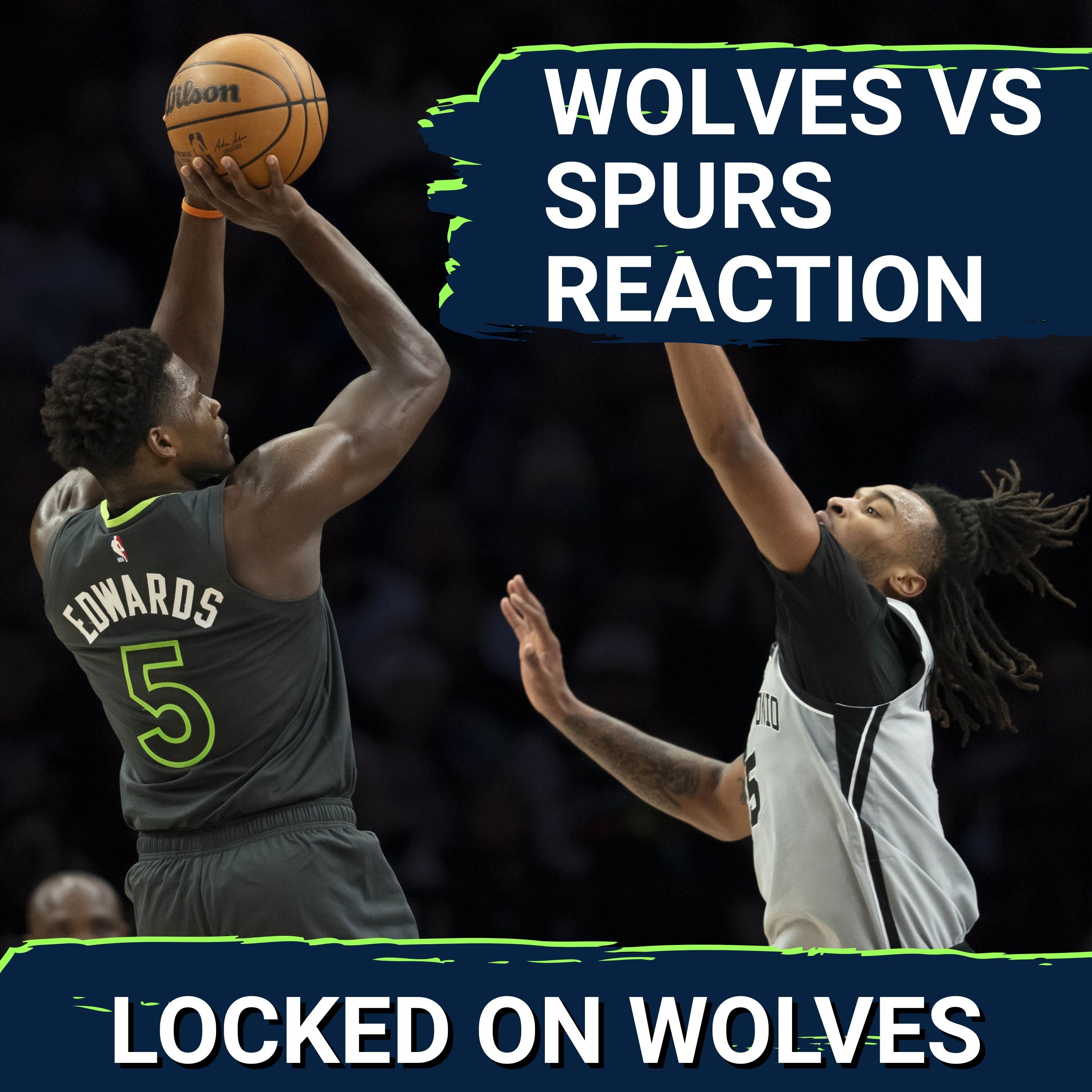 WOLVES POSTCAST: T-Wolves STUN SPURS WITH EPIC 19-POINT COMEBACK, 104-103