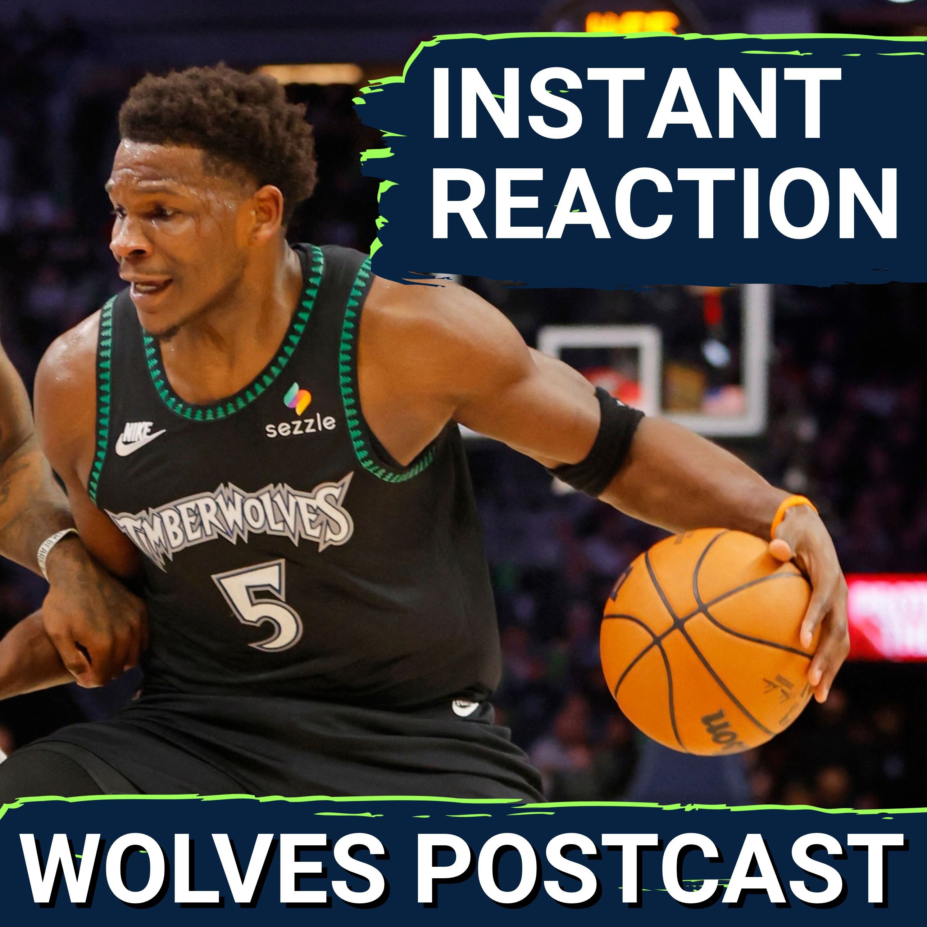 WOLVES POSTCAST: Anthony Edwards and Timberwolves ROUT Miami Heat—45-Point NIGHT SIGNALS Big SEASON episode artwork