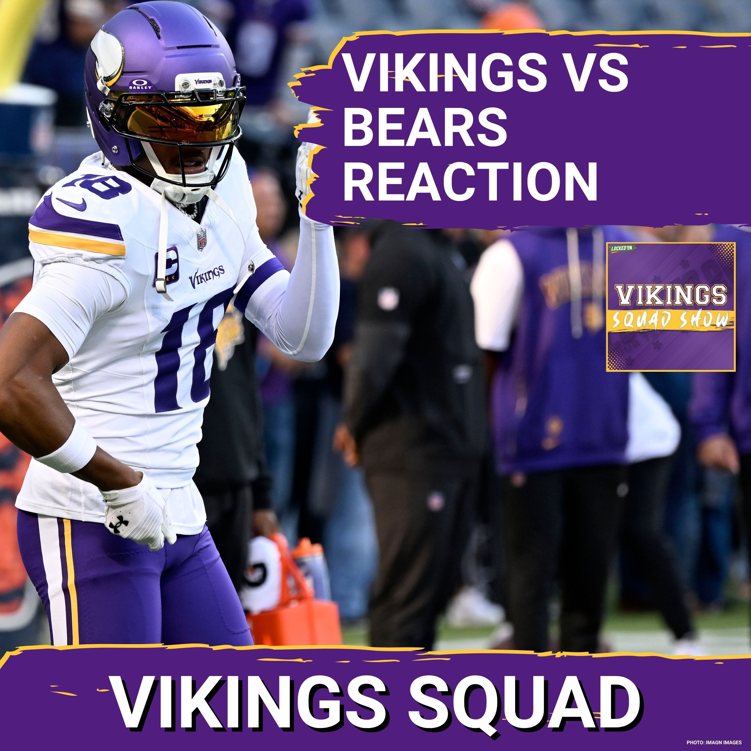 VIKINGS SQUAD SHOW: Vikings SURVIVE IN CHICAGO After DOMINATING DEFENSIVE Performance, 9-3