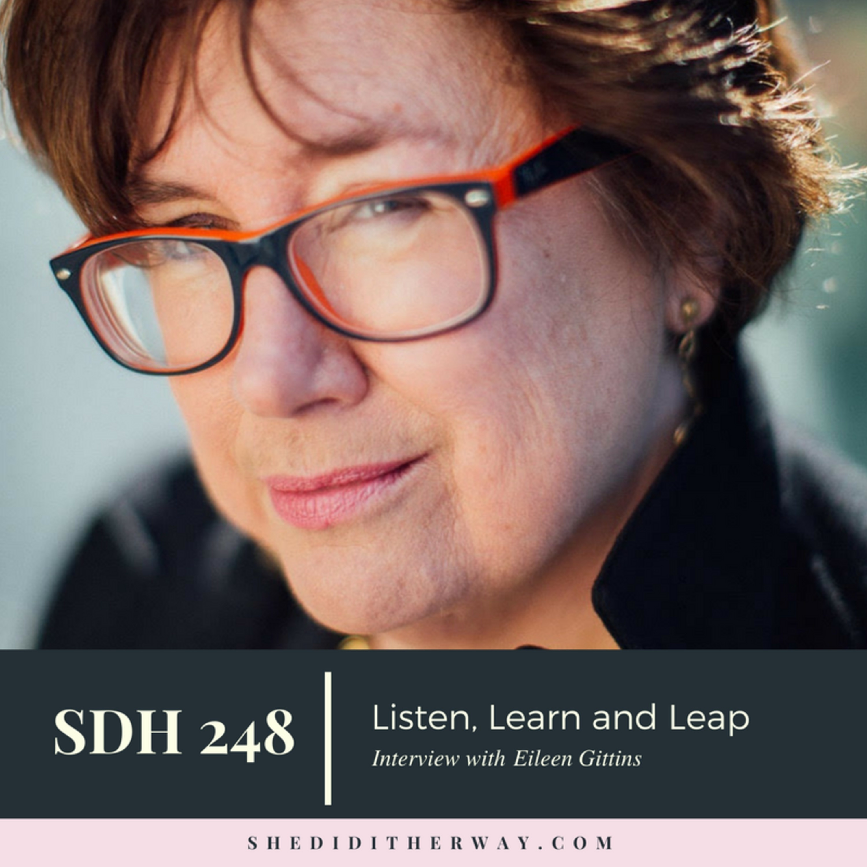 248: Listen, Learn and Leap with Eileen Gittins episode artwork