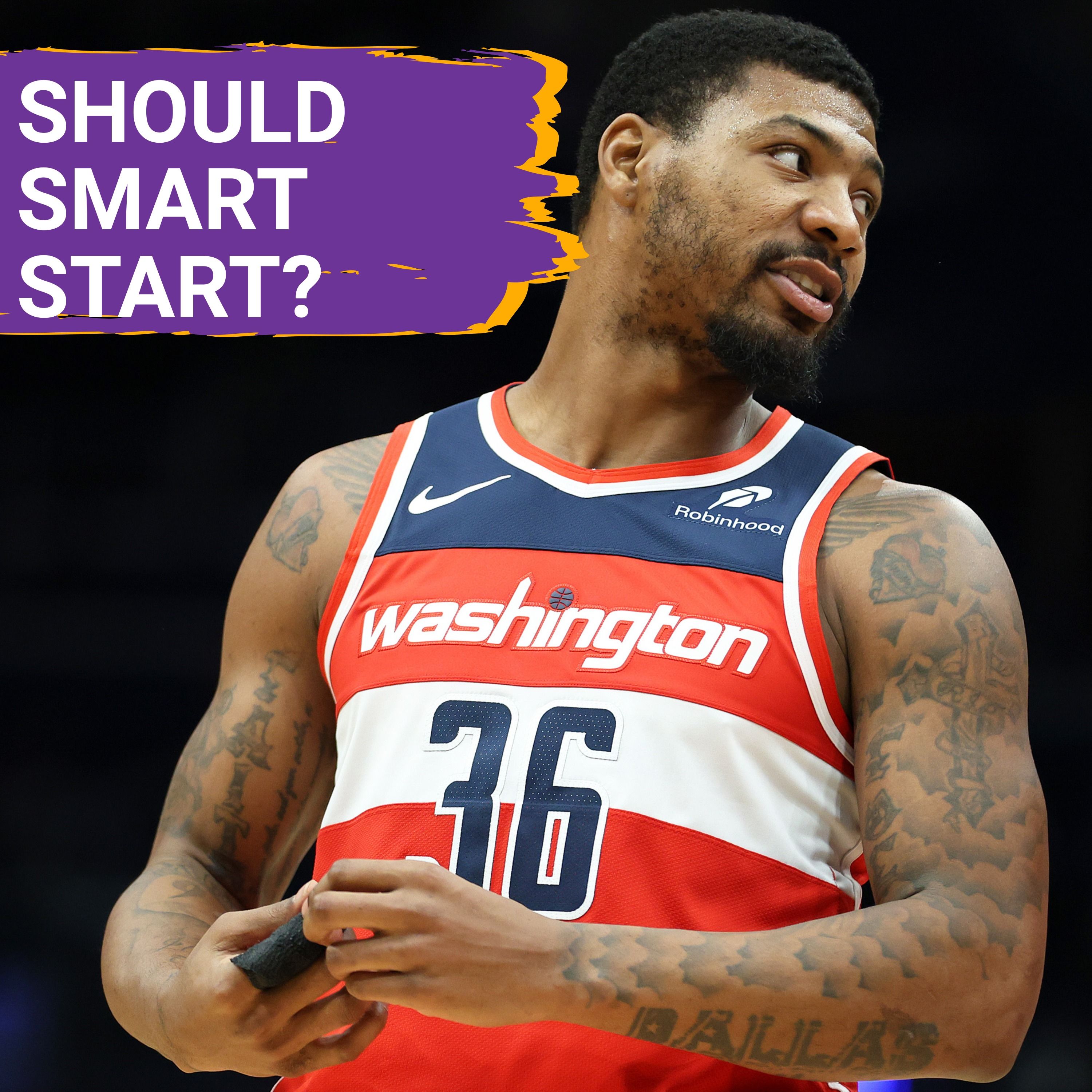 Should the Lakers Start Rui Hachimura or Marcus Smart with Luka, LeBron, Reaves and Ayton?