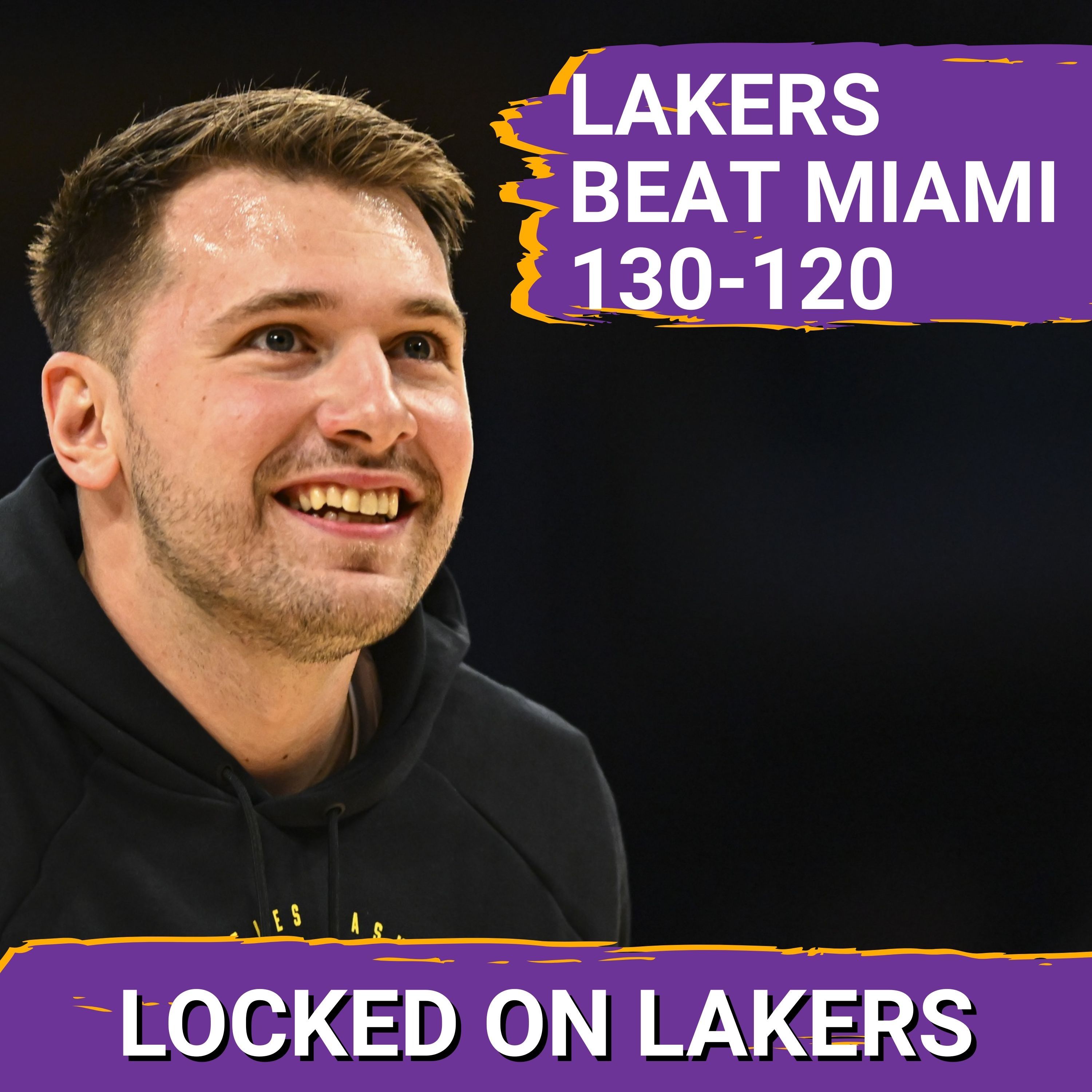 Another Triple-Double for Luka Dončić, LaRavia Scores 25, Lakers Beat Miami 130-120