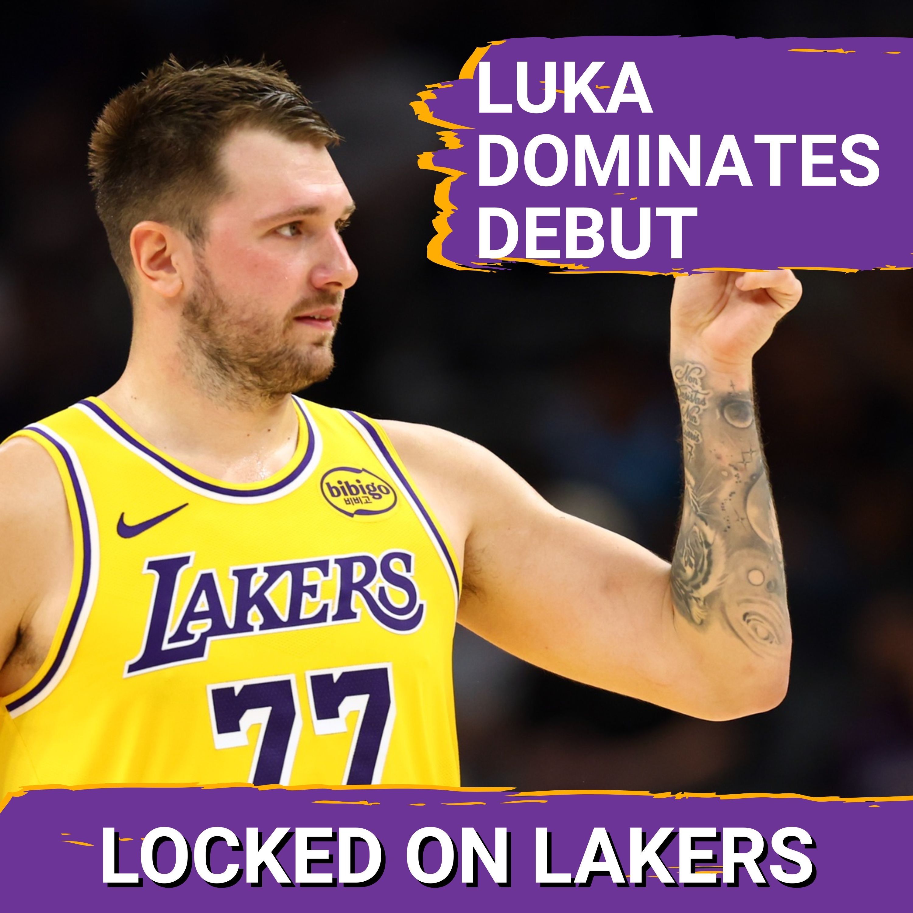 Luka Dončić (25/7/4) Dominates in Preseason Debut, but Lakers Lose In Phoenix