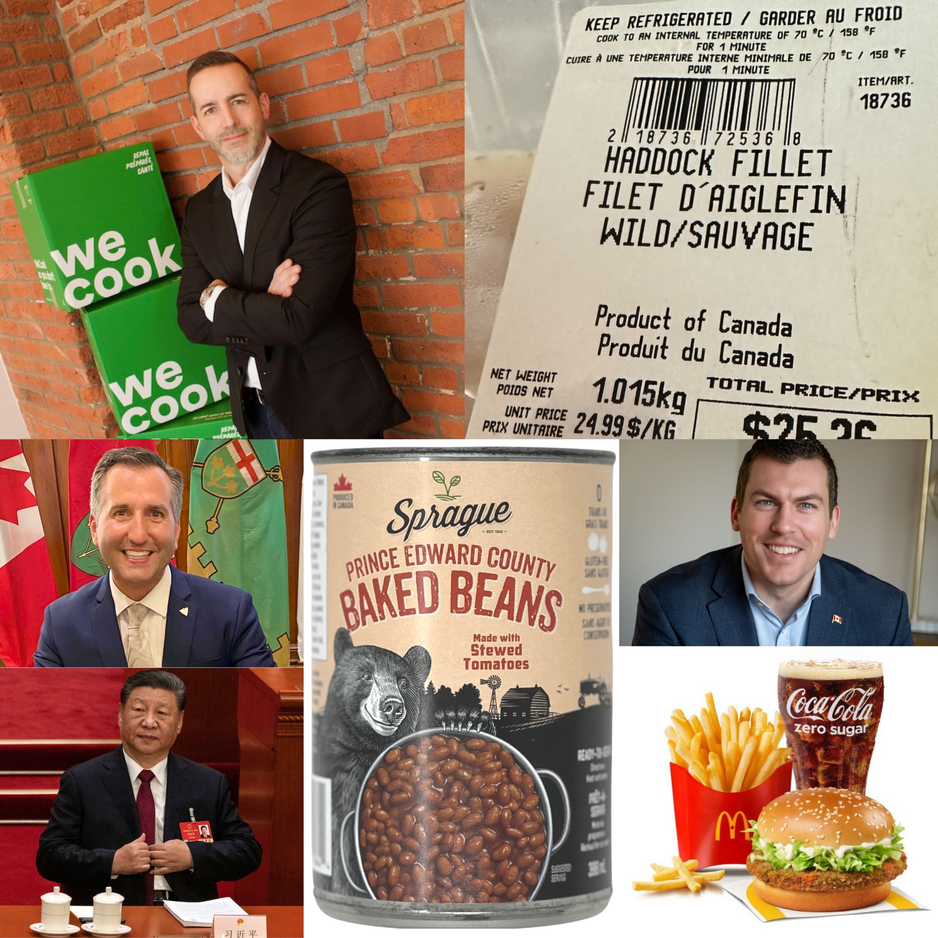 China Tariffs Dramatic Impact, McDonald's Takes Another Run at a Veggie Burger & WeCook's Fresh Meal Revolution with Michel Gagné, CEO