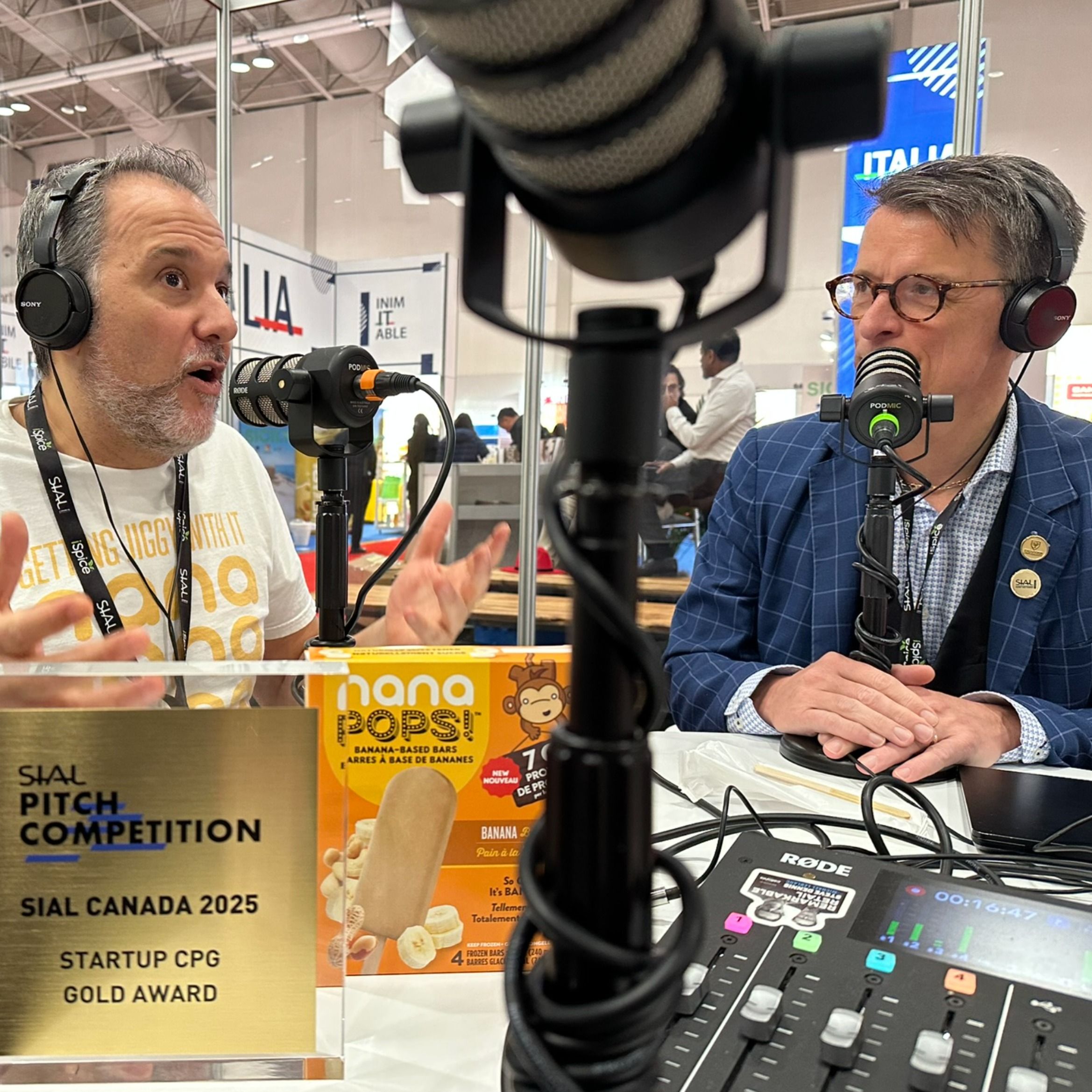 Bananas, Business & A Better World: Meet Tamara Al Dip & Yazeed Yasin, Co-Founders of NanaShake, winners of the SIAL Canada CPG pitch competition in Toronto