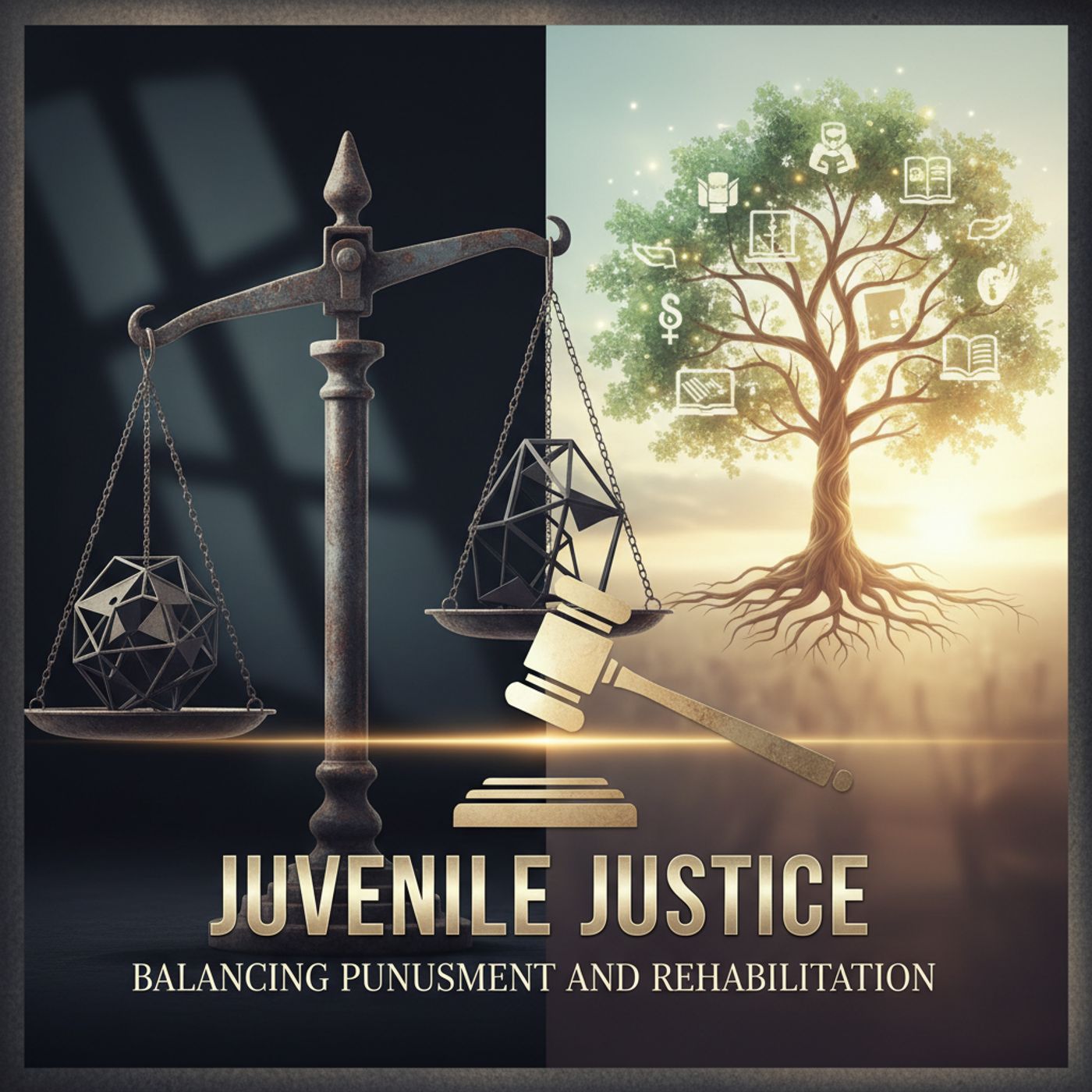Juvenile Justice: Balancing Punishment and Rehabilitation episode artwork