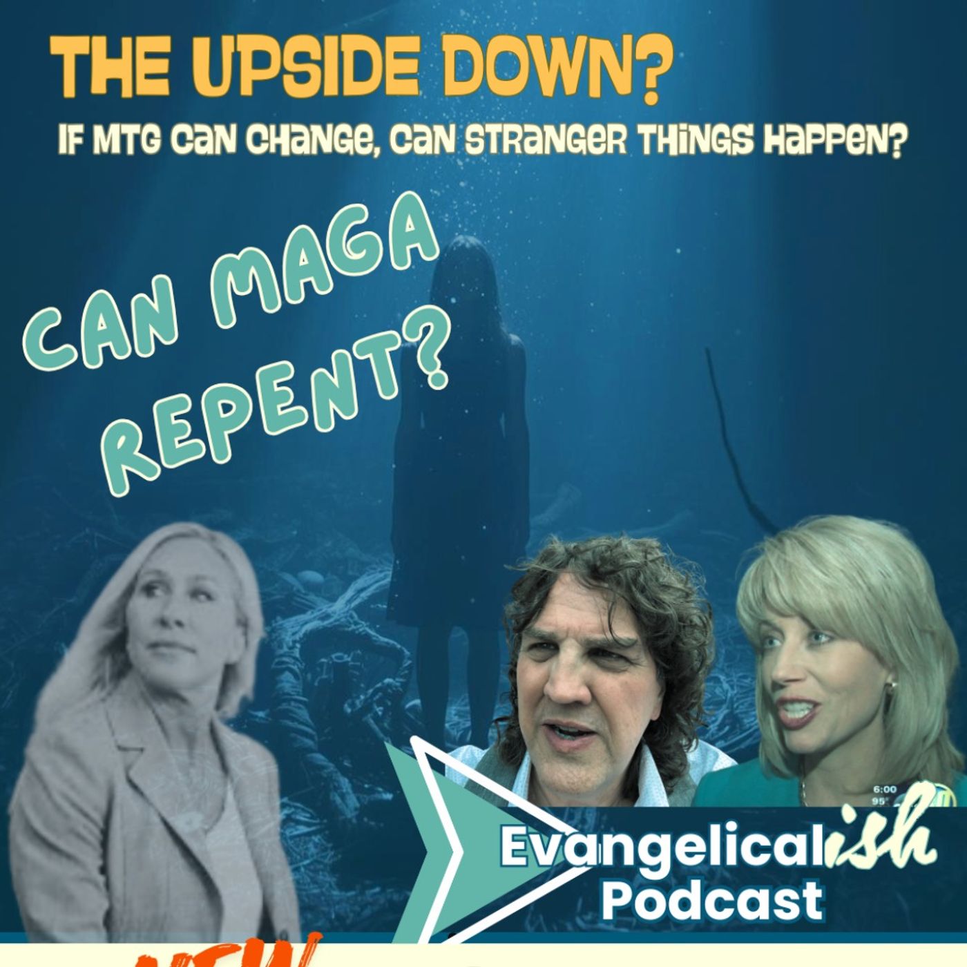 The UpsideDown: If MTG Can Change: Can MAGA Christians Repent?