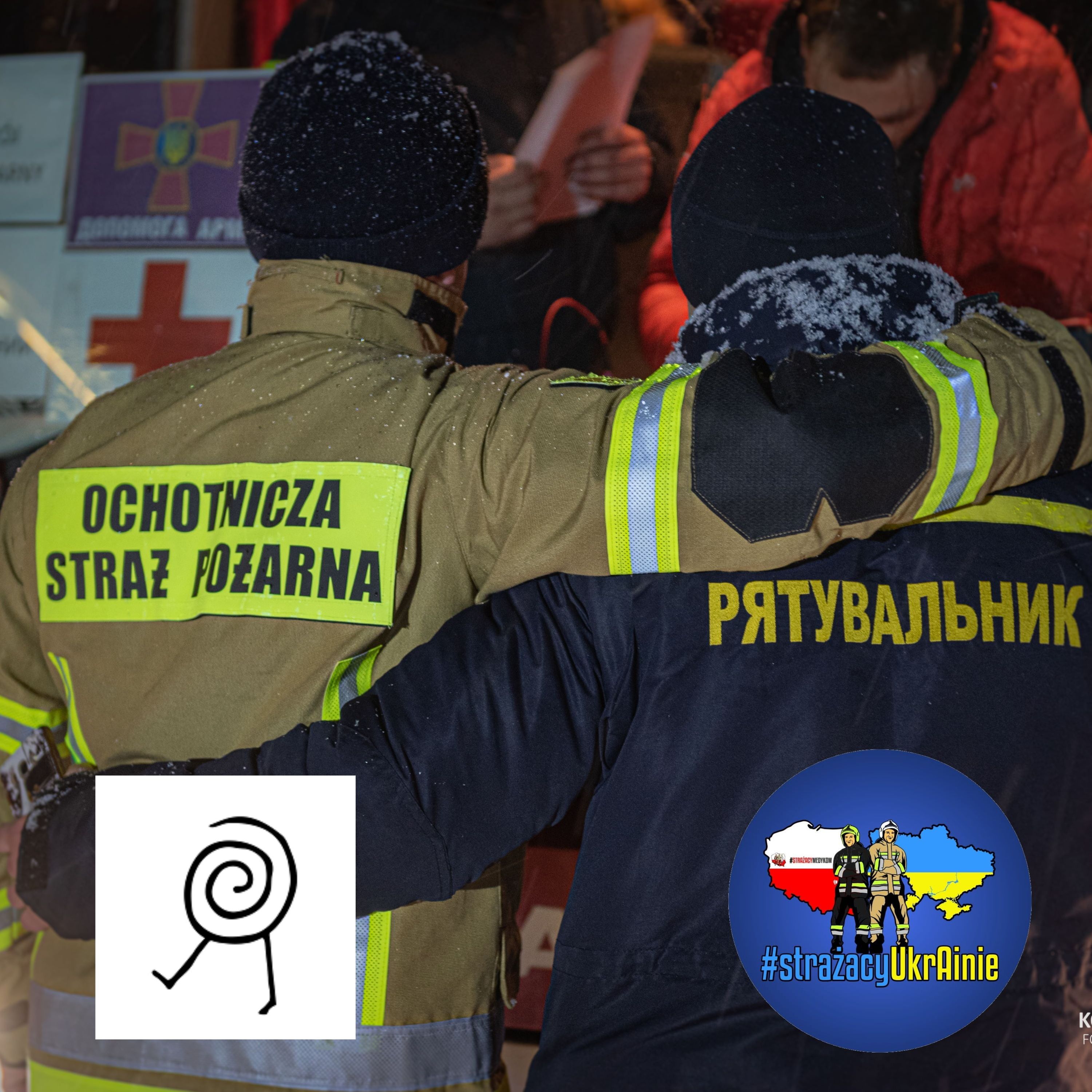 Jedziemy ratować ludzi. #StrażacyUkrainie
