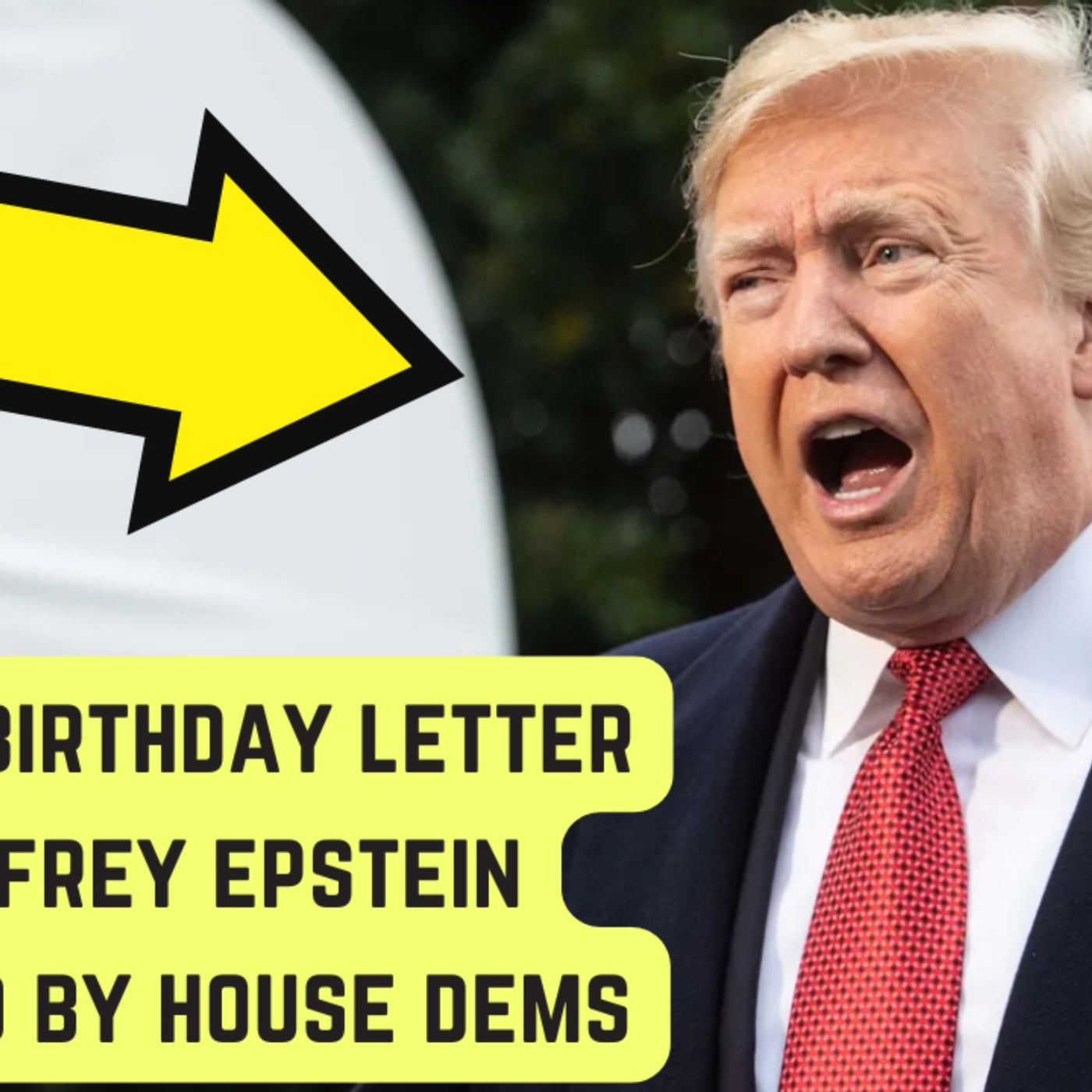 Trump’s BIRTHDAY NOTE to Jeffrey Epstein EXPOSED — Will It FORCE House Republicans To RELEASE LIST?