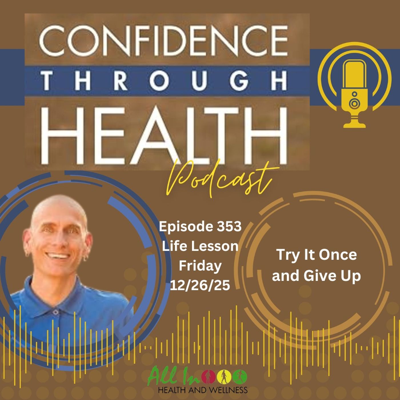 Try It Once and Give Up - Life Lesson Friday. 12/26/25