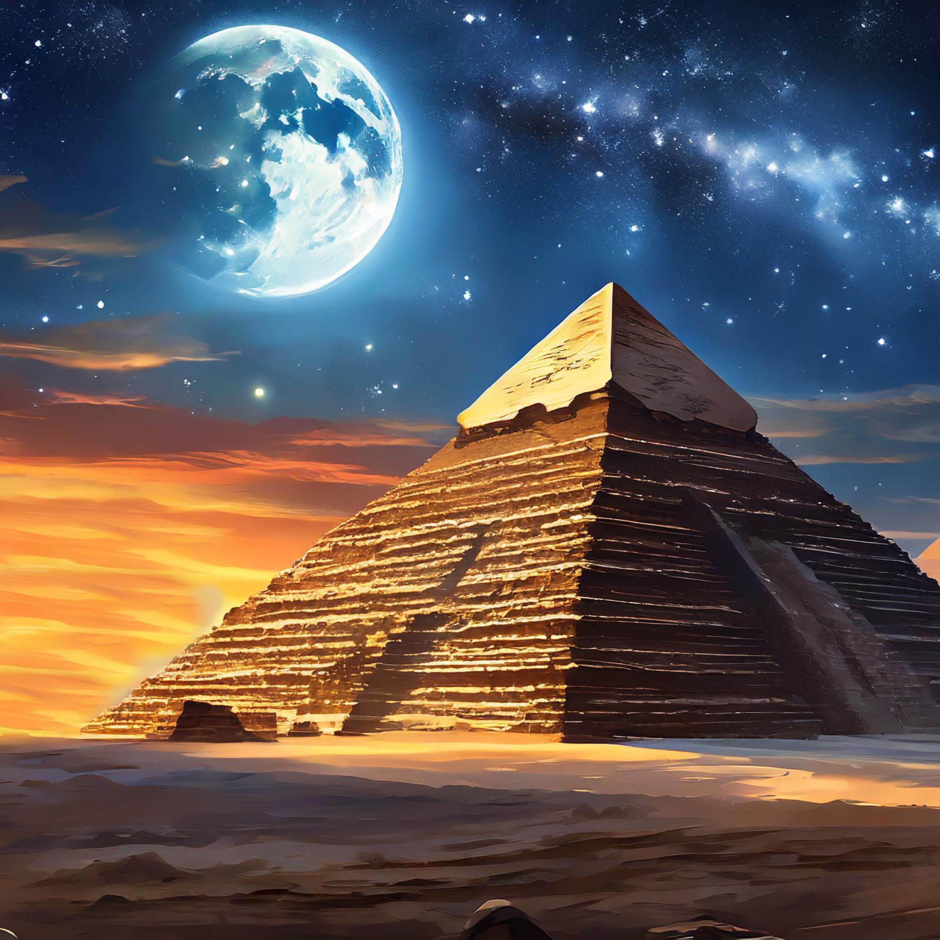cover of episode Mystery of the Great Pyramid of Giza | Sleep History