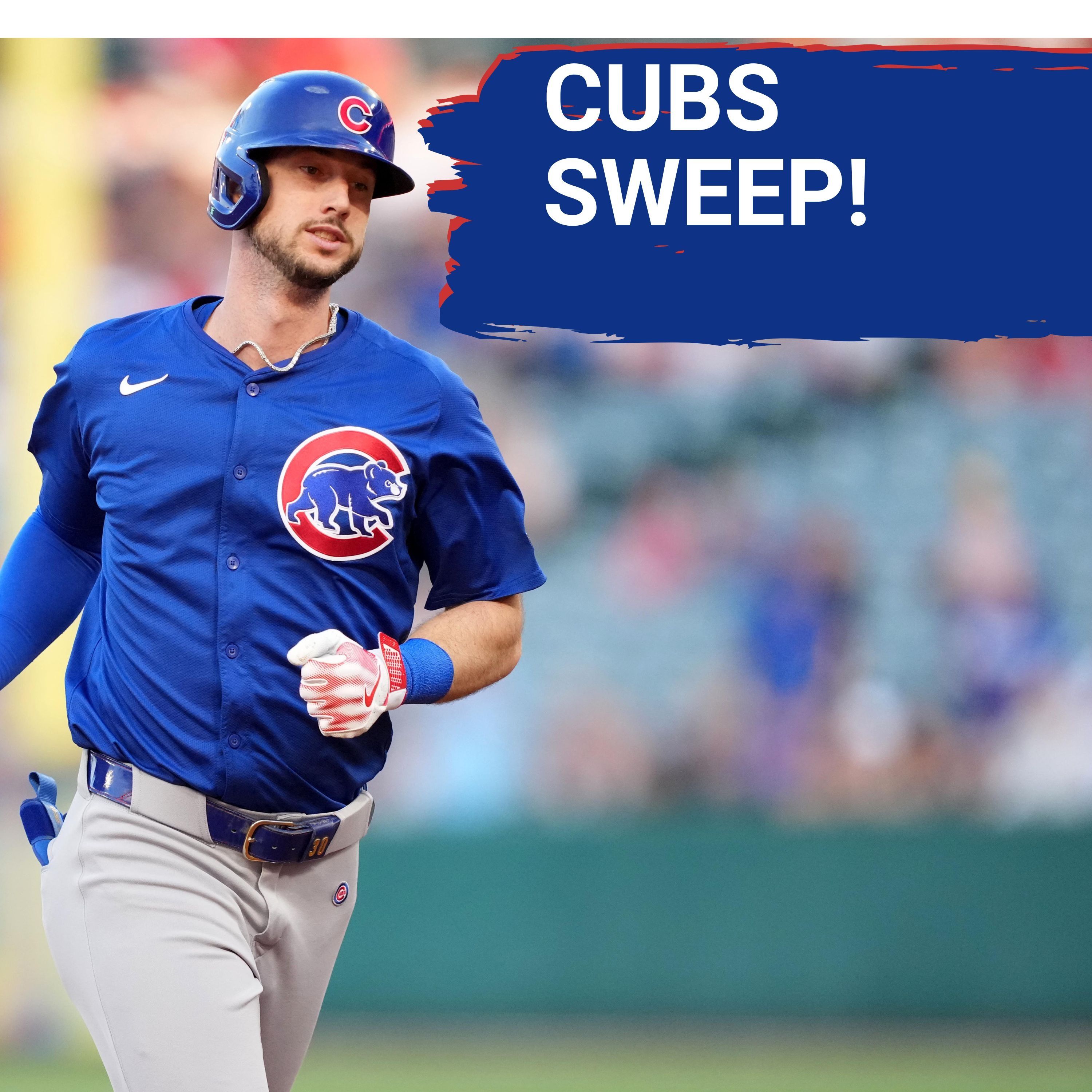 Chicago Cubs SWEEP the Angels!