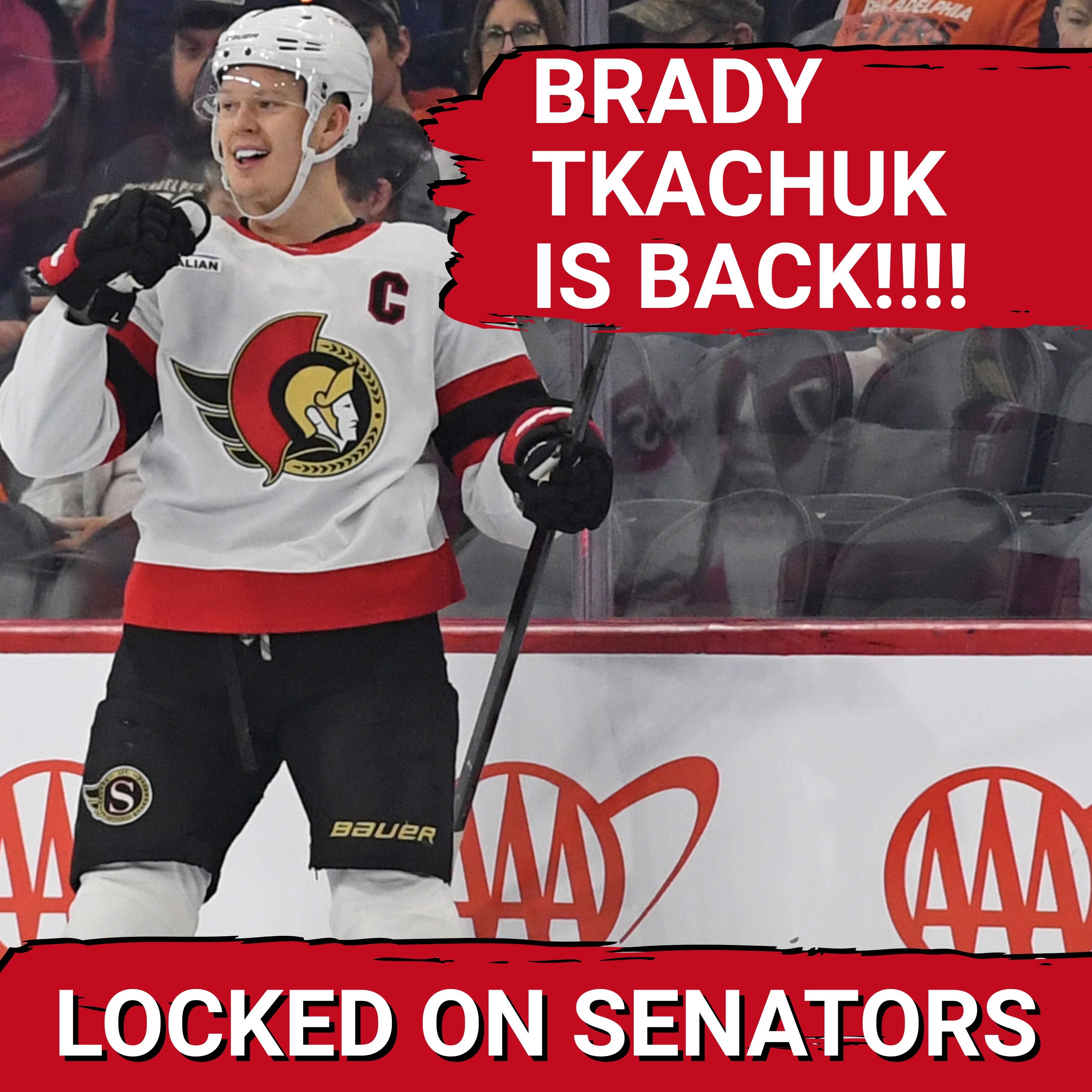 Captain Brady Tkachuk RETURNS For Ottawa Senators vs St Louis Blues | NHL Game Day Preview