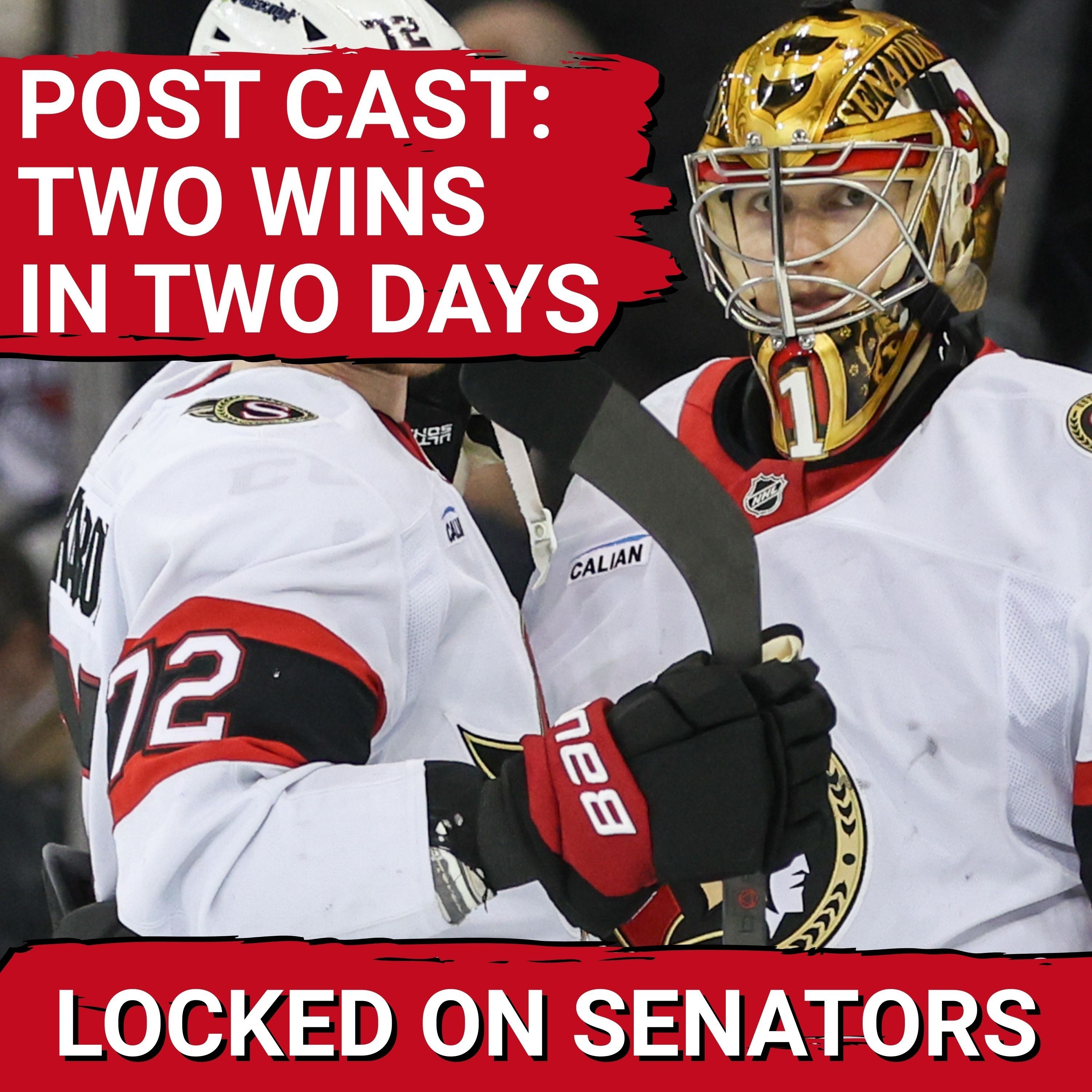 POST CAST: OTTAWA SENATORS STORM OUT TO MASSIVE LEAD DURING MOSTLY DOMINANT WIN VS NEW YORK RANGERS