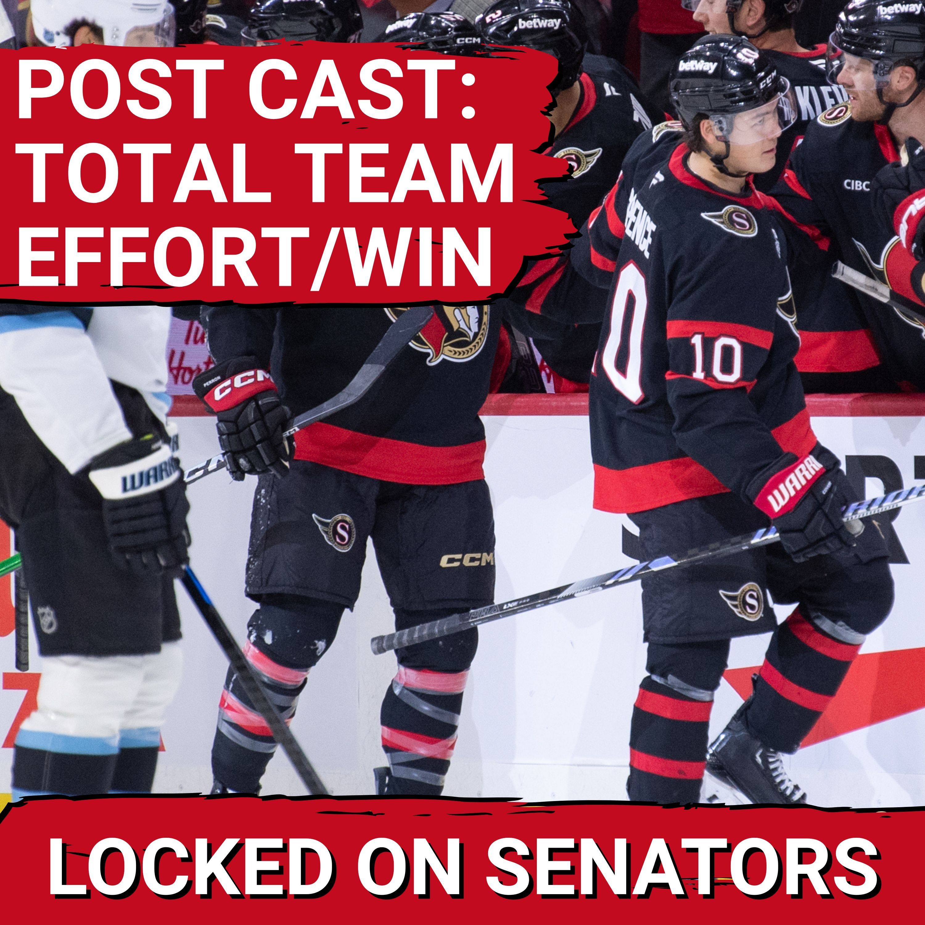 POST CAST: LEEVI MERILÄINEN SHARP, OTTAWA SENATORS GET TOTAL TEAM EFFORT IN WIN VS UTAH MAMMOTH