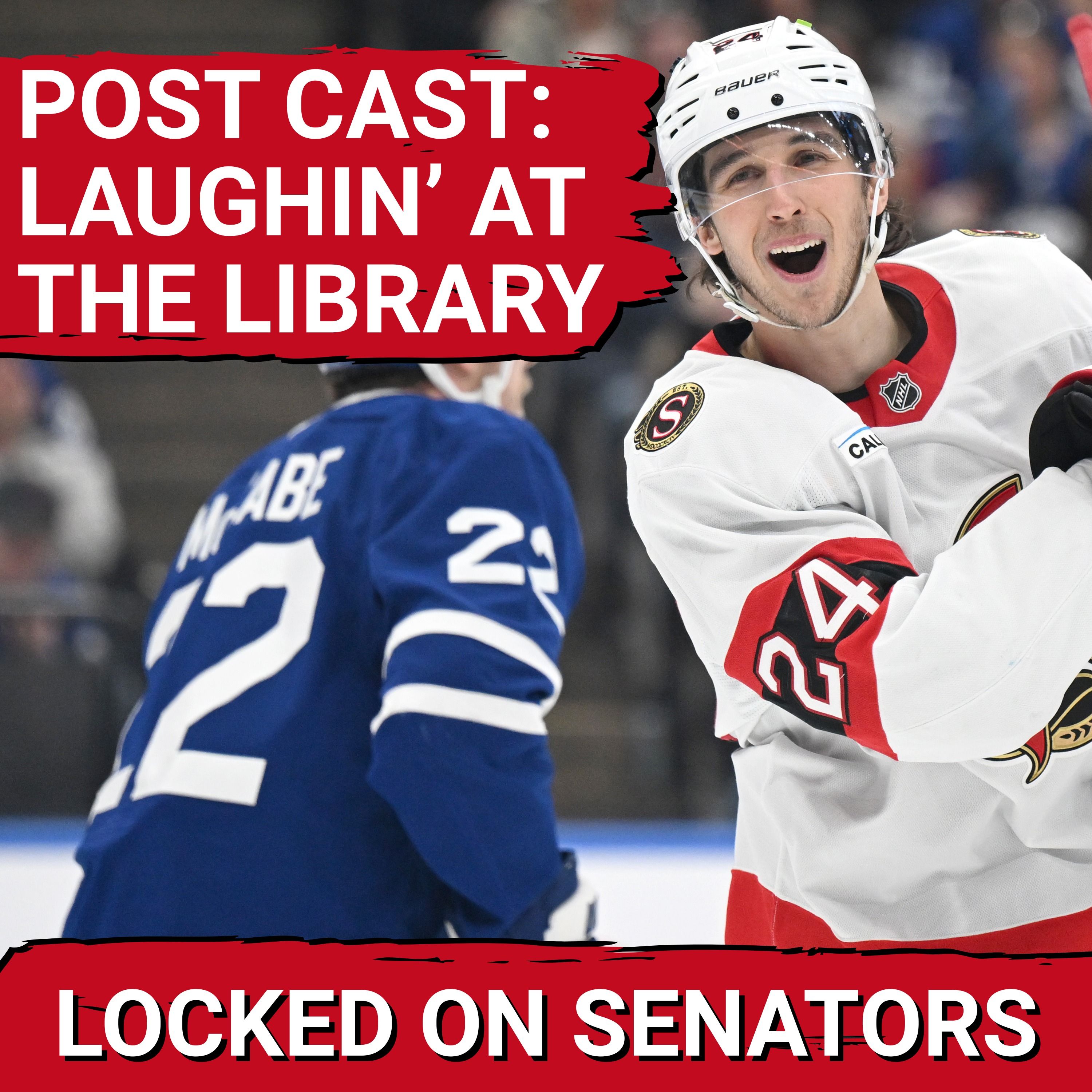 POST CAST: OTTAWA SENATORS DOMINATE LIFELESS TORONTO MAPLE LEAFS AT SCOTIABANK LIBRARY