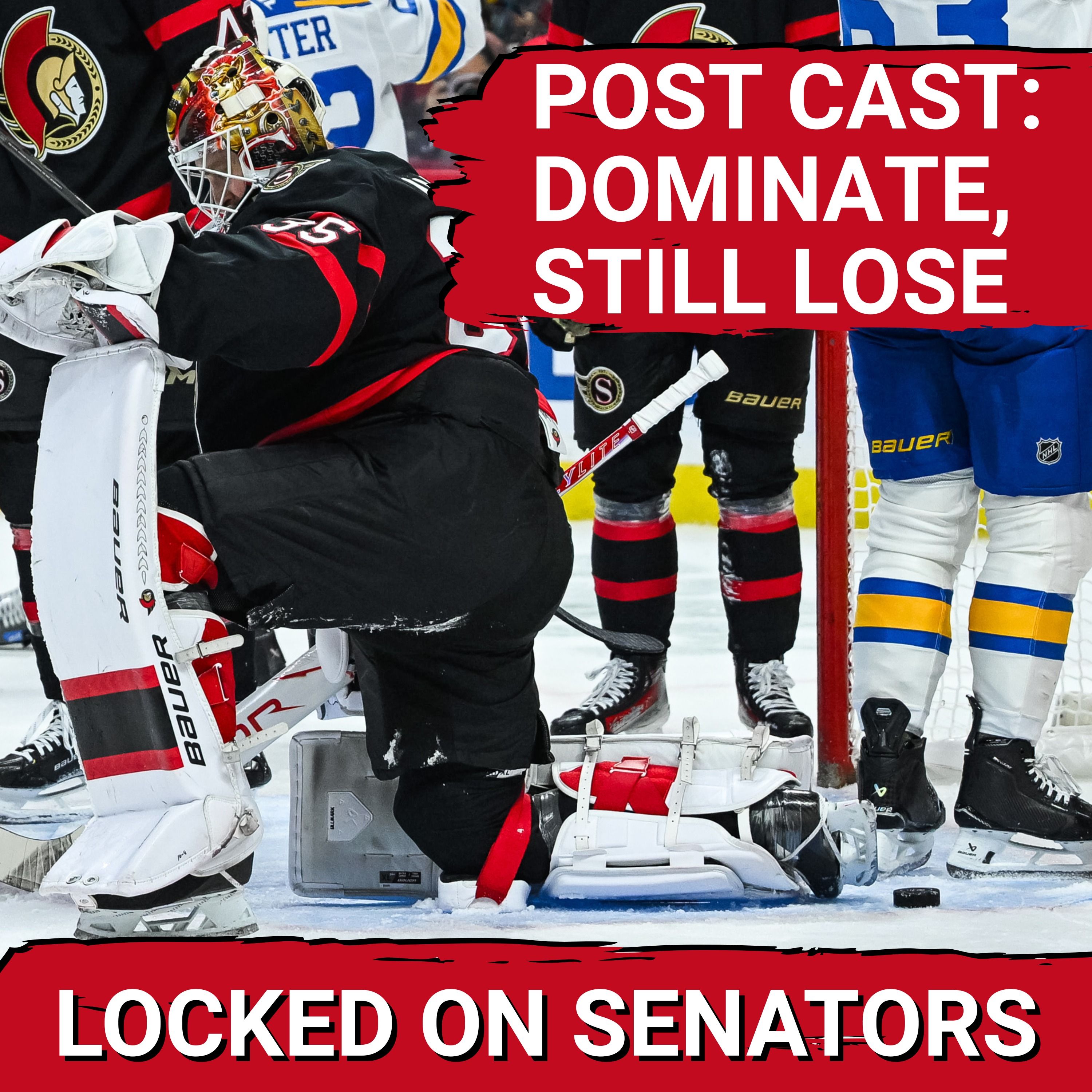 POST CAST: FRUSTRATION BUILDS AFTER OTTAWA SENATORS FAIL TO BEAT JOEL HOFER, ST LOUIS BLUES AT HOME