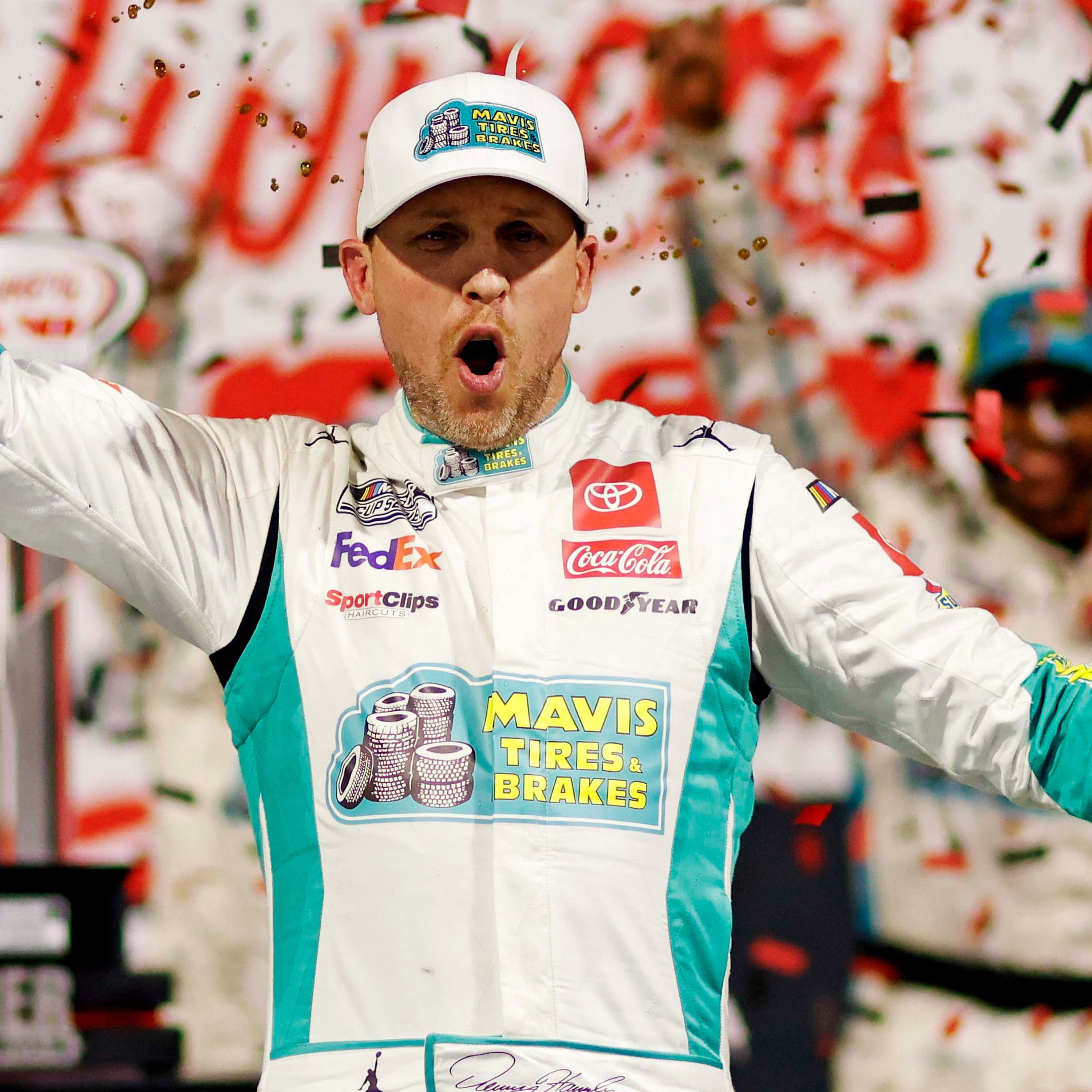 cover of episode Short track season: Denny Hamlin heats up as Martin Truex Jr. gets heated; Chase Briscoe on the future; Hendrick Motorsports’ emotional Martinsville ties