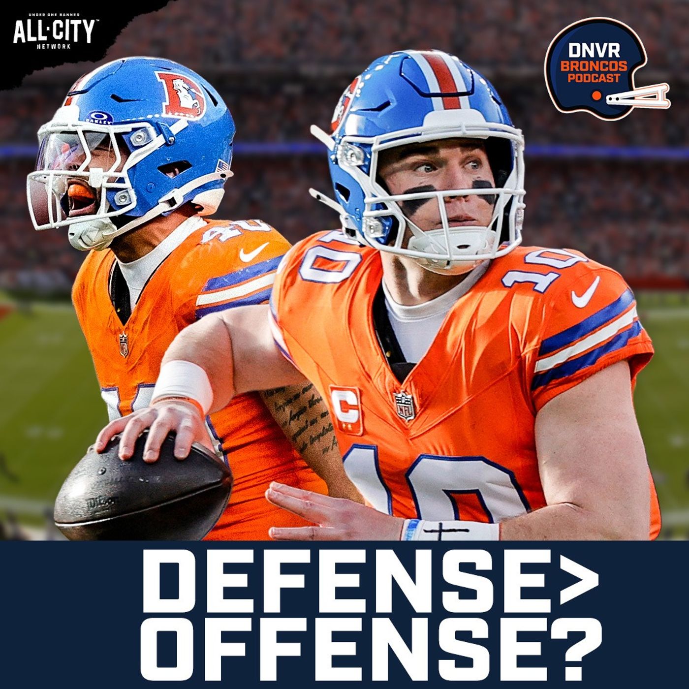 More encouraged by the Denver Broncos’ defense or concerned about the offense entering the playoffs