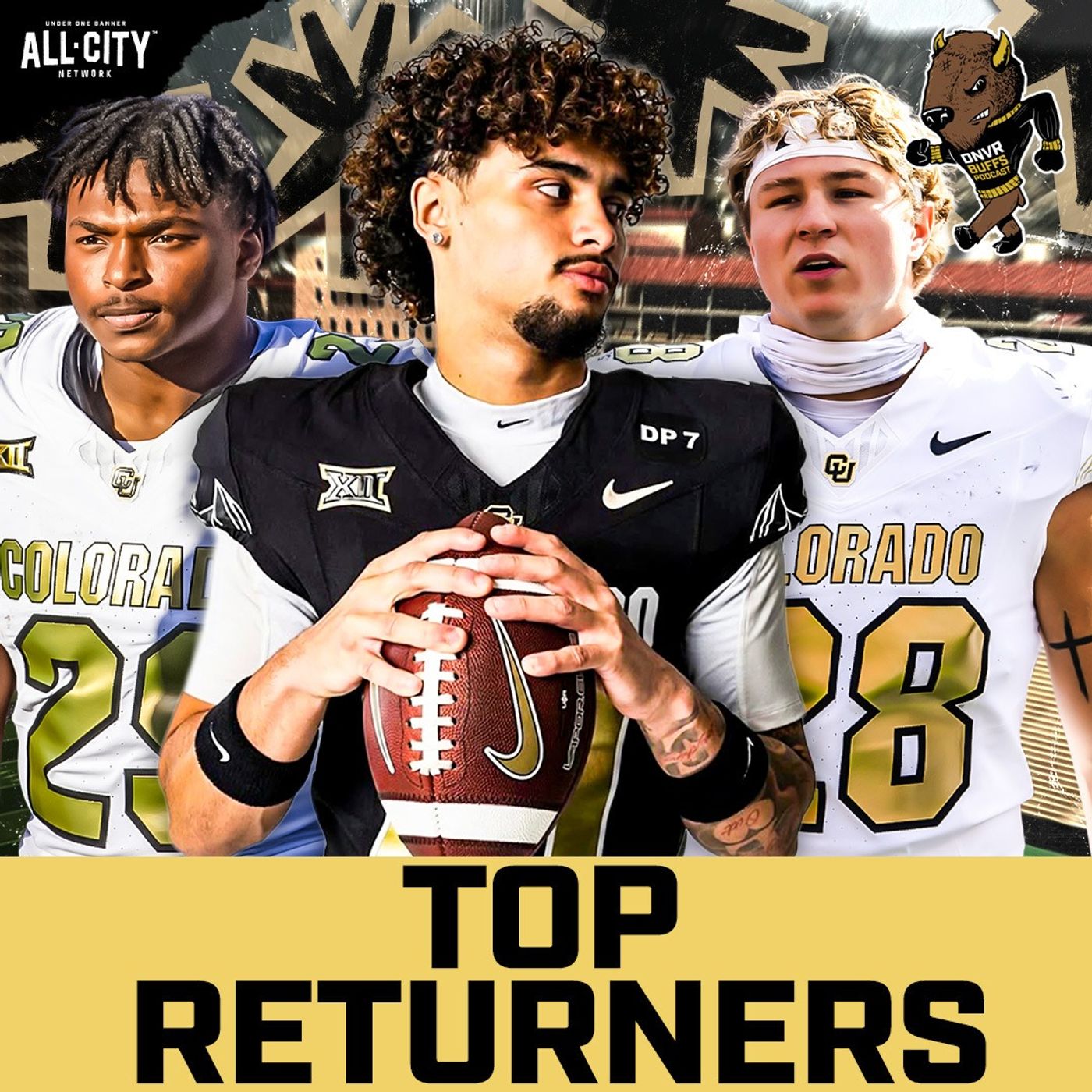 Ranking Coach Prime & Colorado’s top 10 returning players for 2026 — DNVR CU Buffs Podcast cover