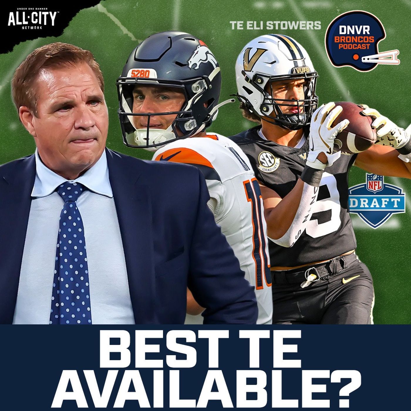 Brian Baldinger breaks down if the Denver Broncos should draft Vanderbilt TE Eli Stowers