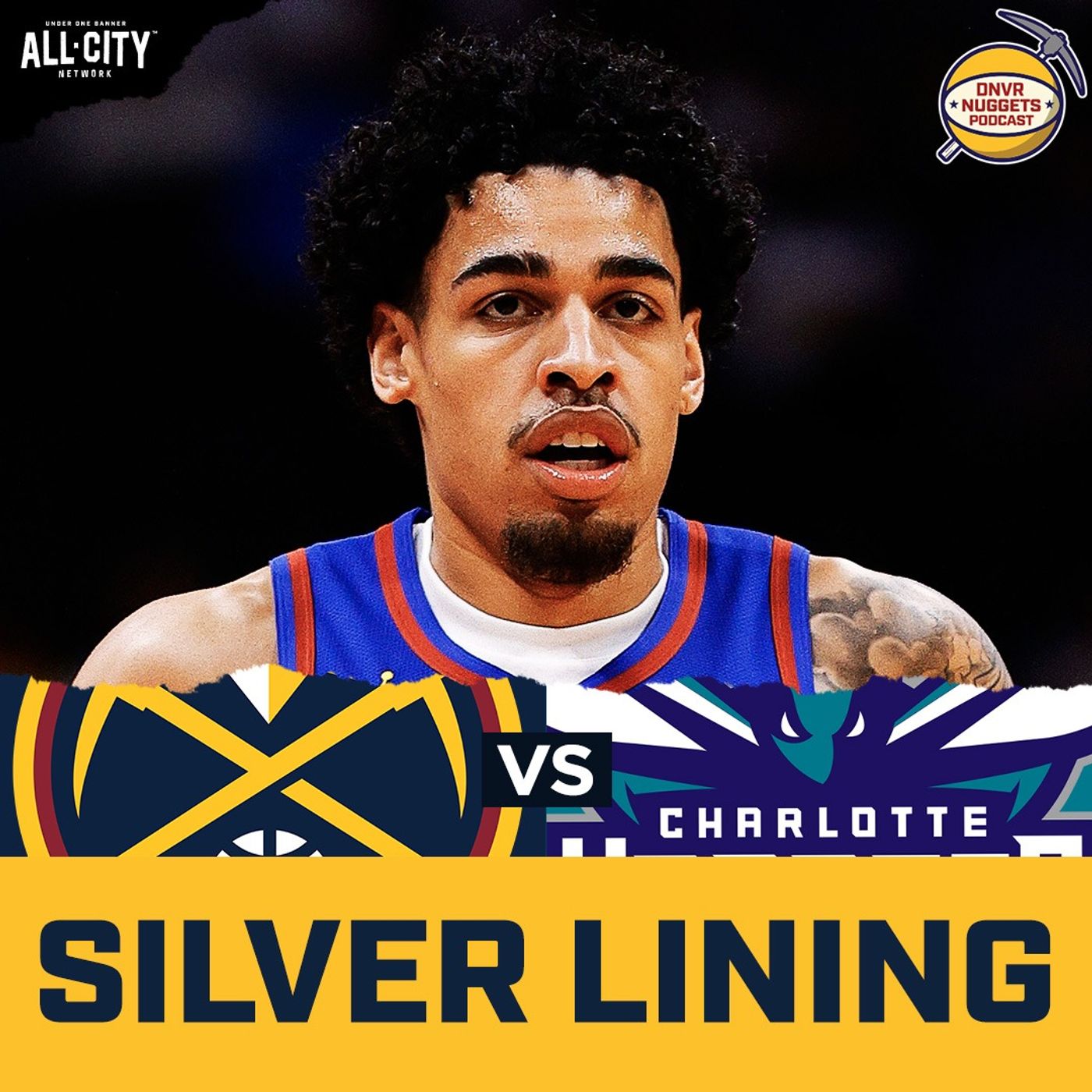 Julian Strawther's shooting is the ONLY silver lining from the Nuggets blowout loss to the Hornets