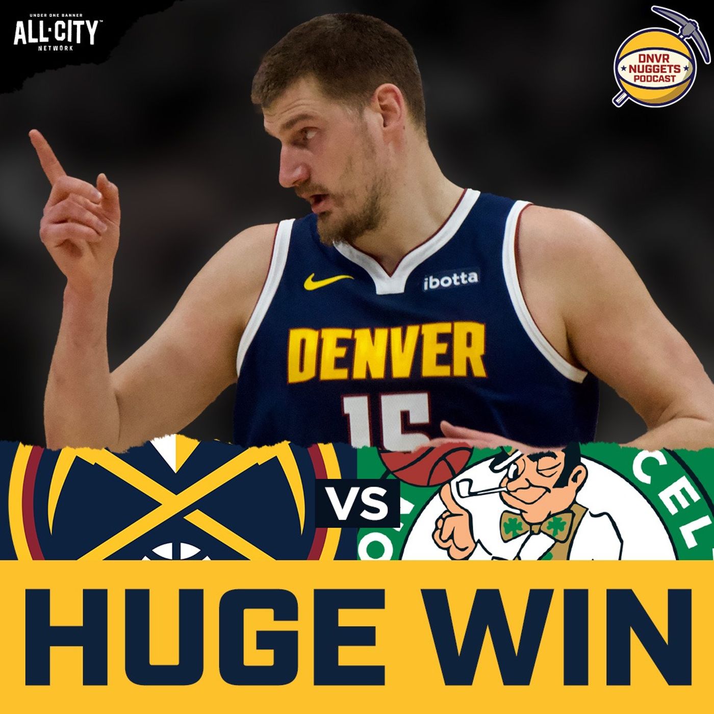 Jokic, Nuggets Defense Shows Up in Win Over Celtics | DNVR Nuggets Postgame Live