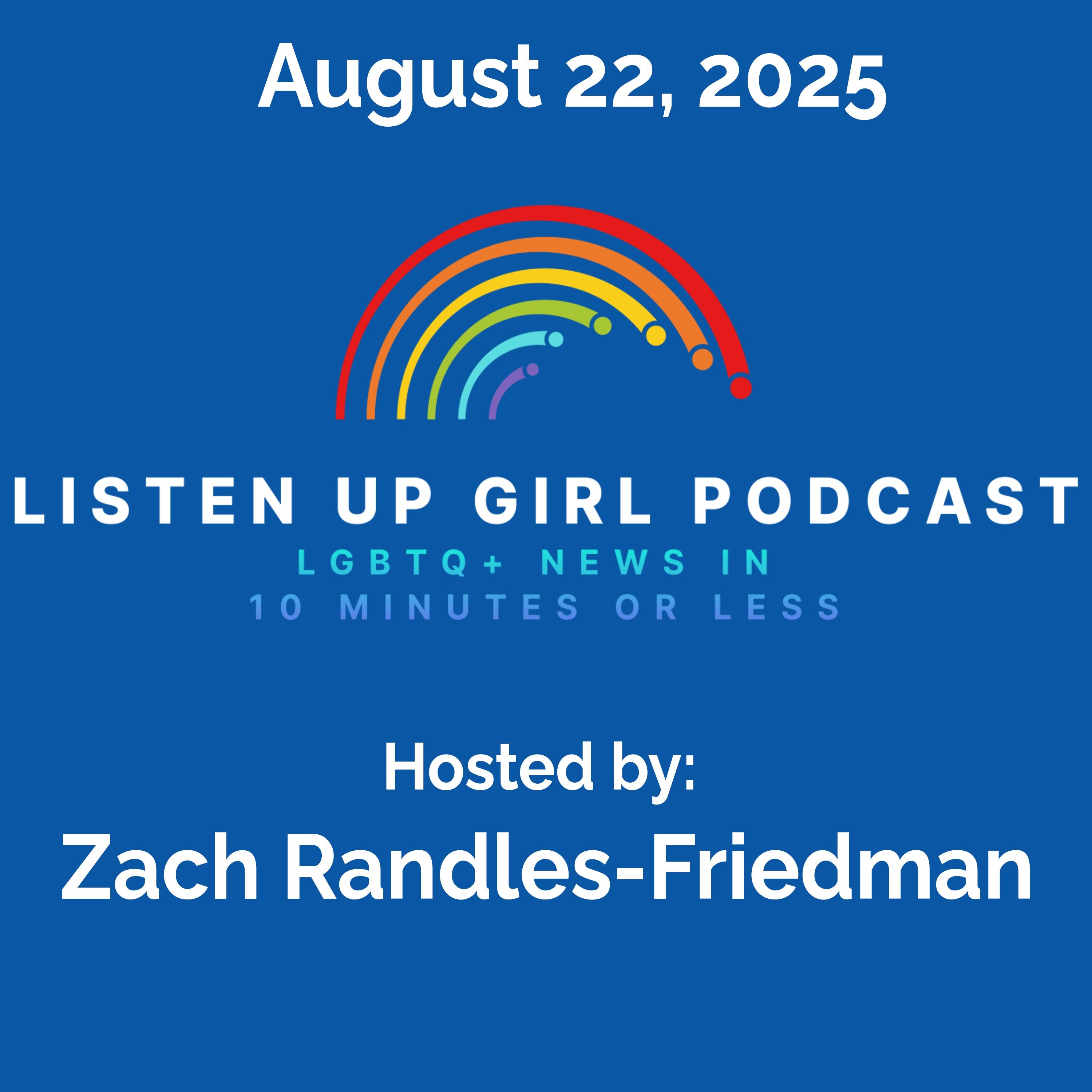 episode 67: August 22, 2025 LGBTQ+ News episode artwork