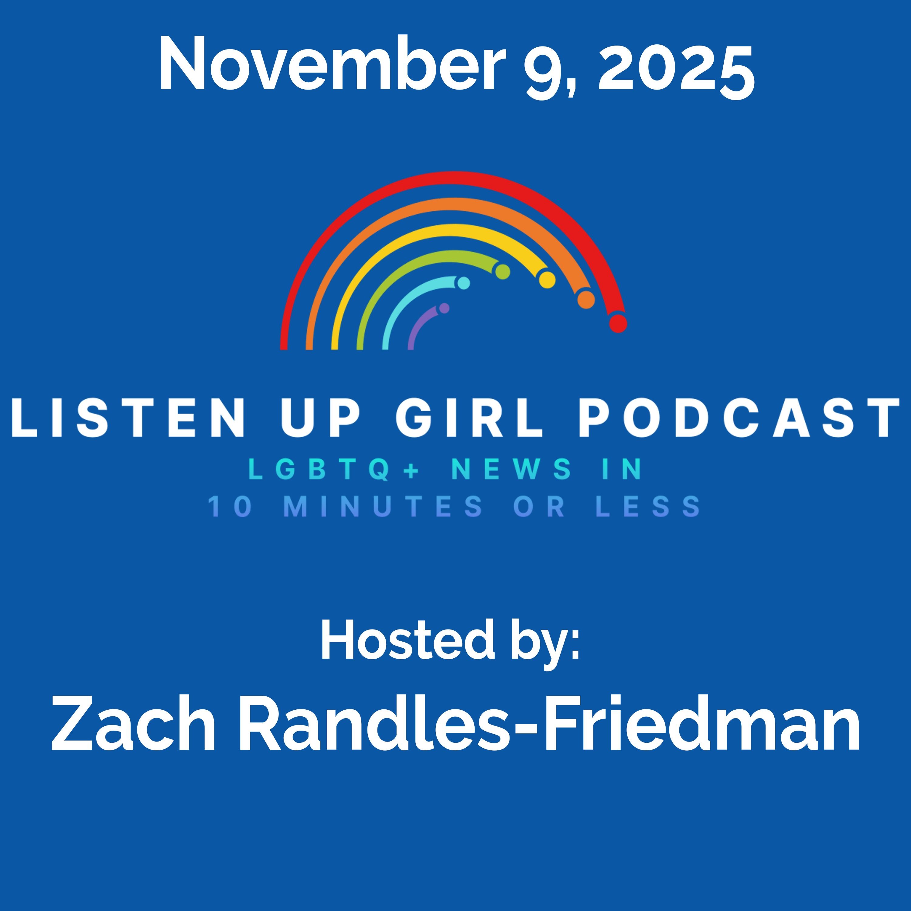 Episode 115: November 9, 2025 - LGBTQ+ News episode artwork