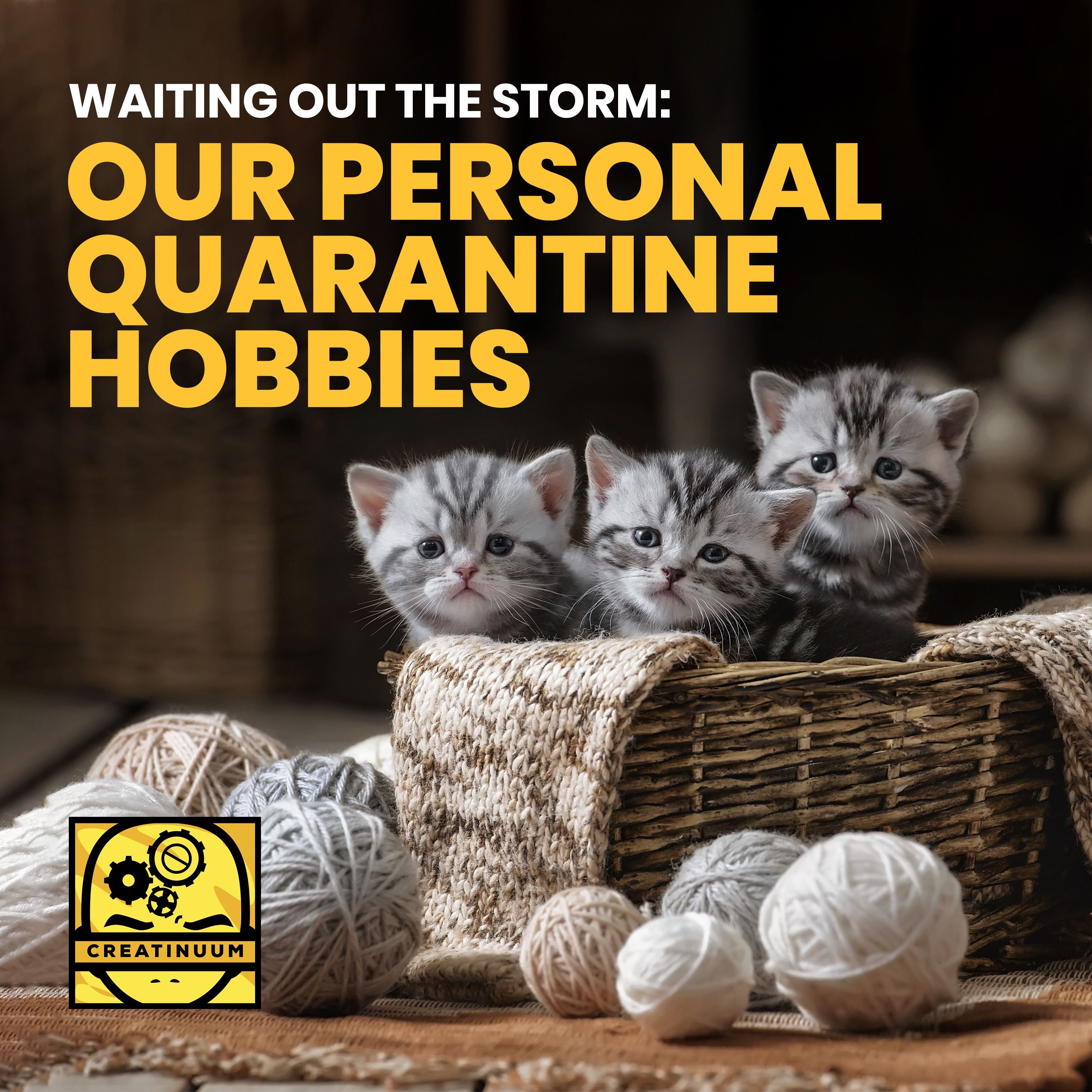 Waiting Out the Storm: Our Personal Quarantine Hobbies