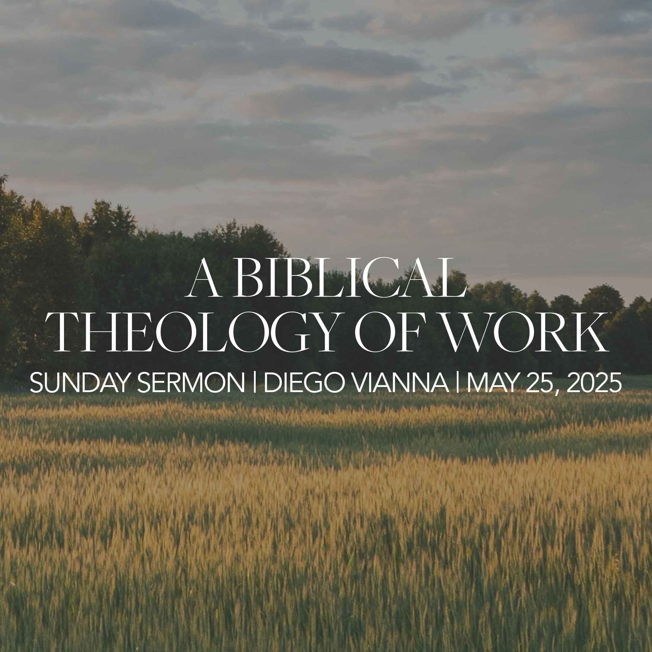 A Biblical Theology of Work