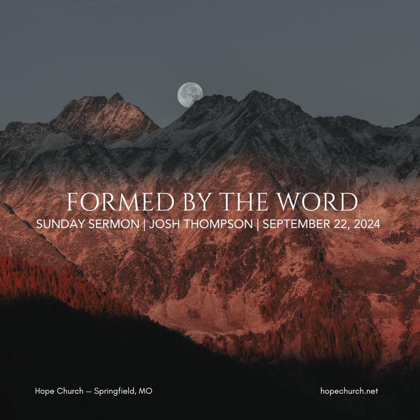 Formed By The Word