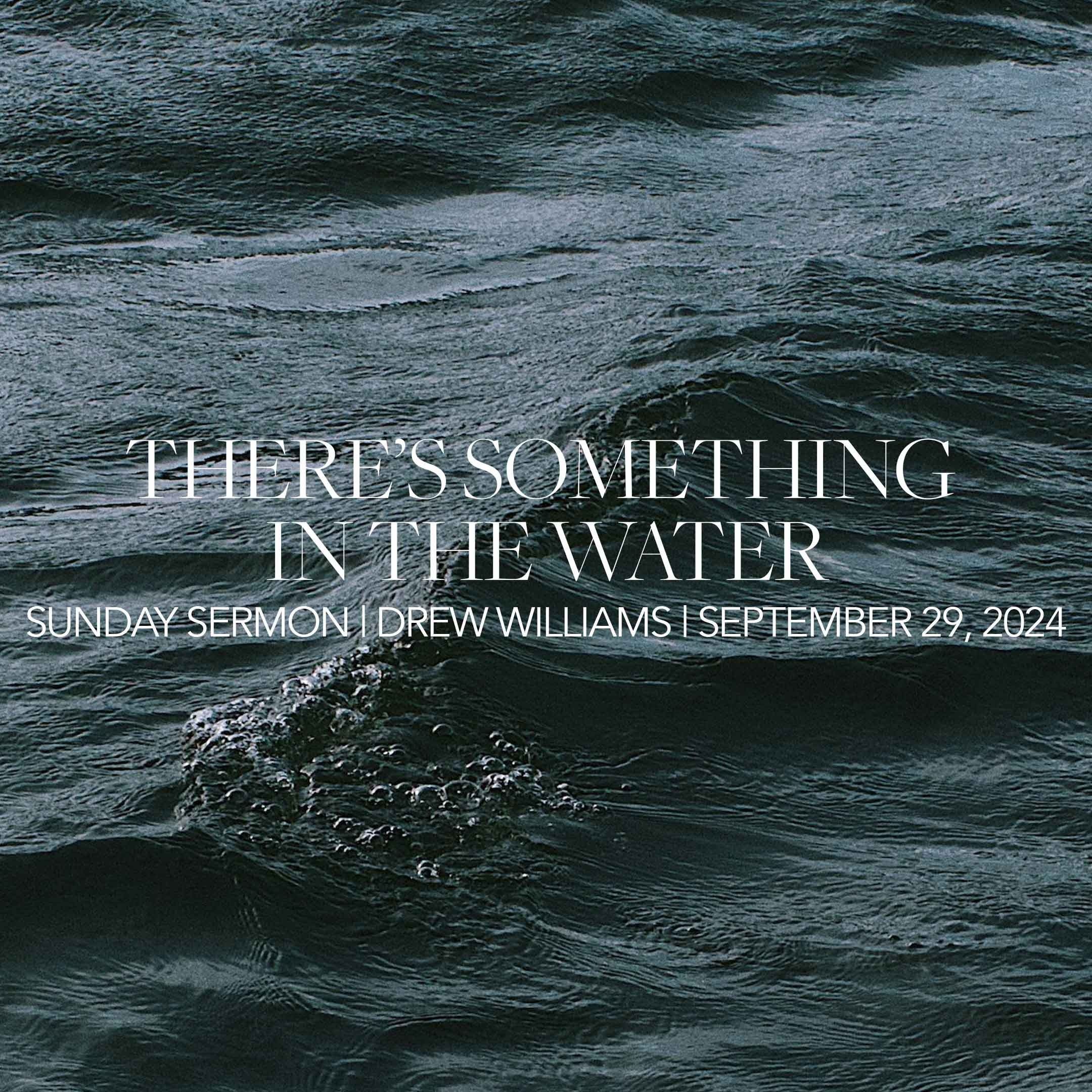There's Something in the Water
