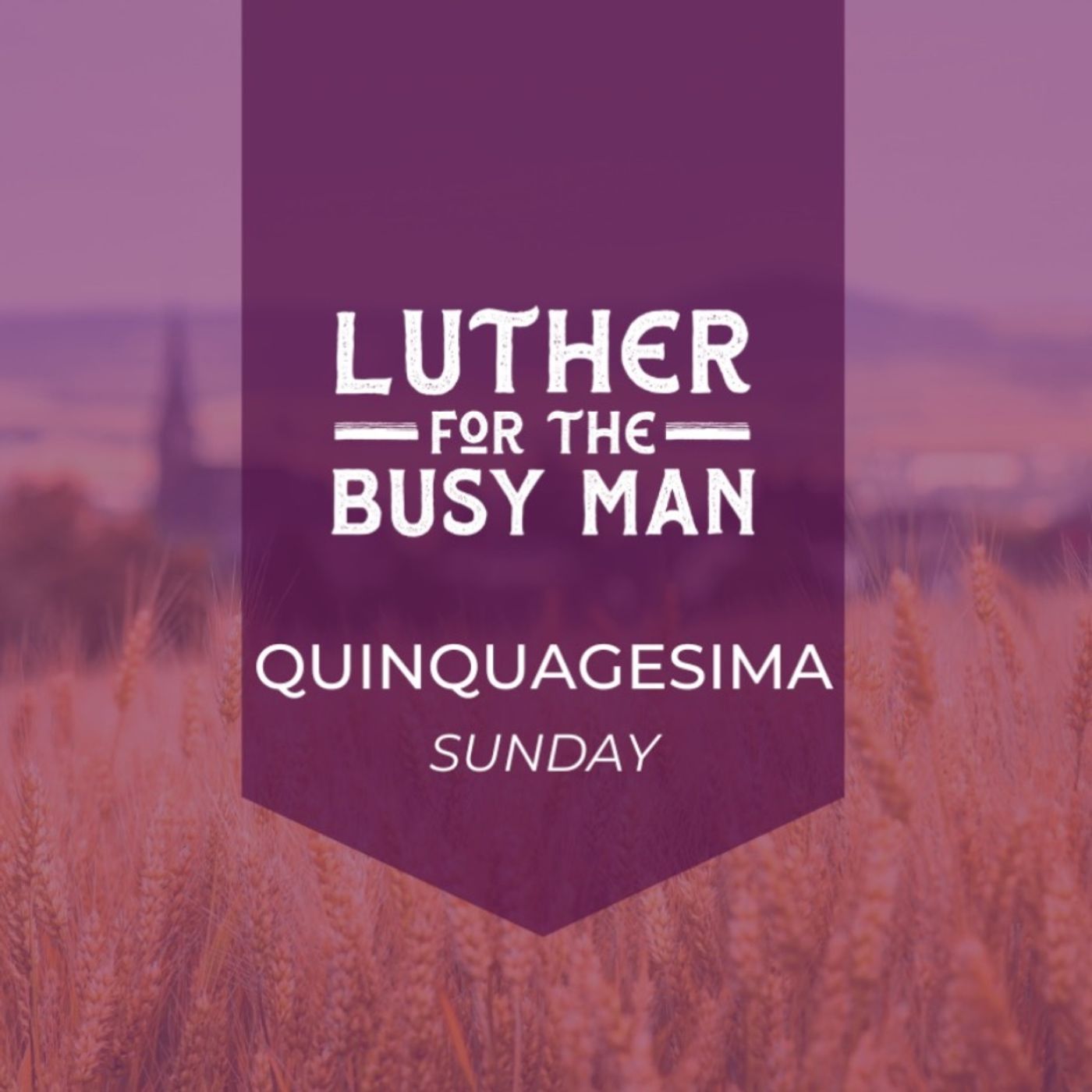 Week of Quinquagesima - Sunday