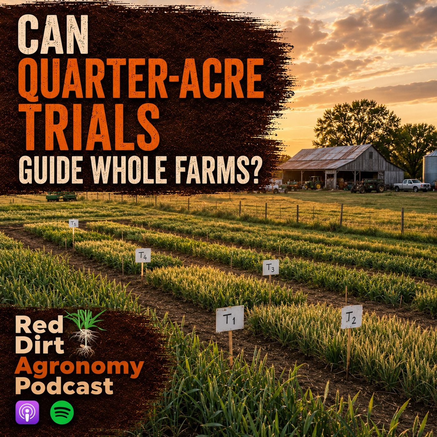 Can Quarter-Acre Trials Guide Whole Farms?