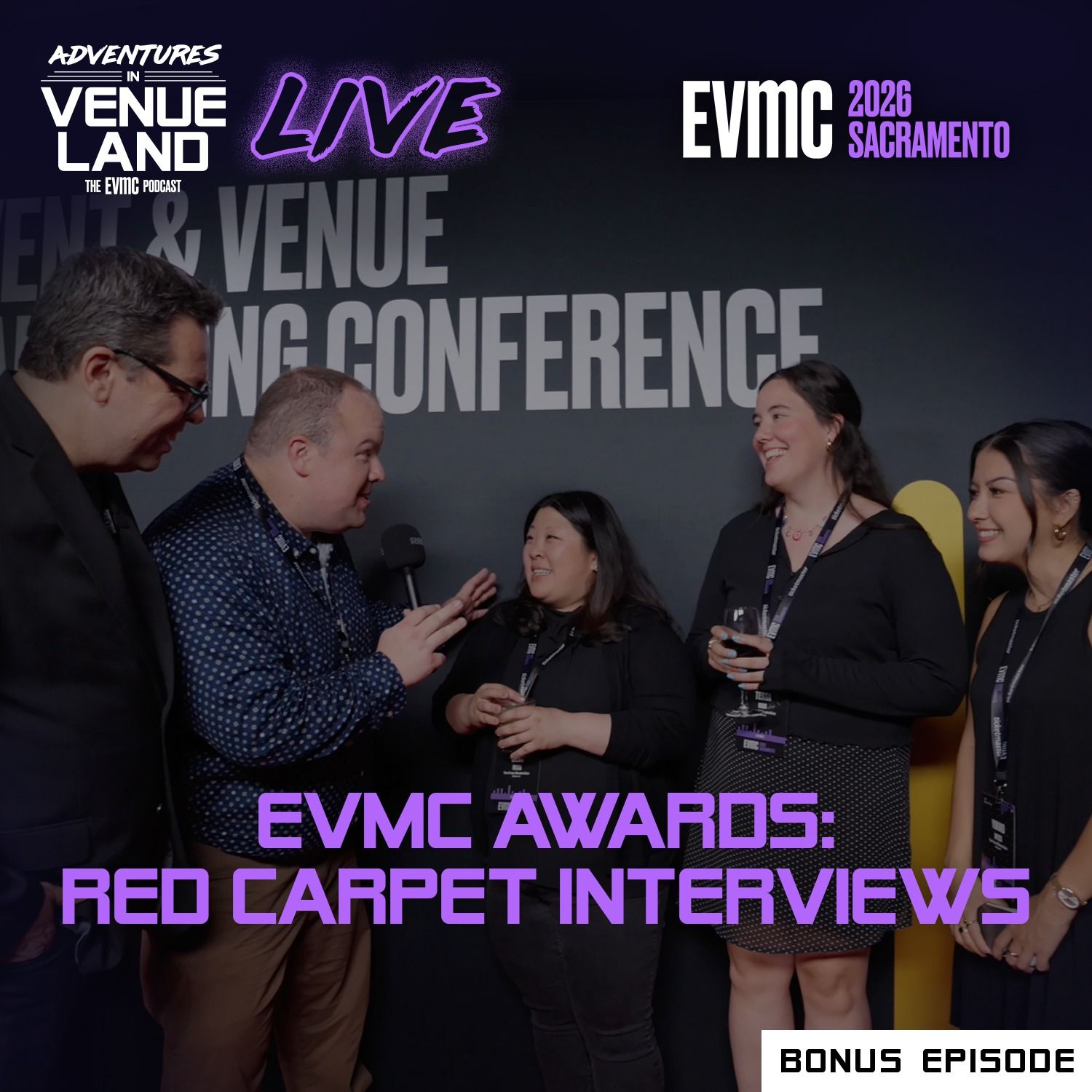 LIVE at EVMC 2026: Awards Red Carpet Interviews episode artwork