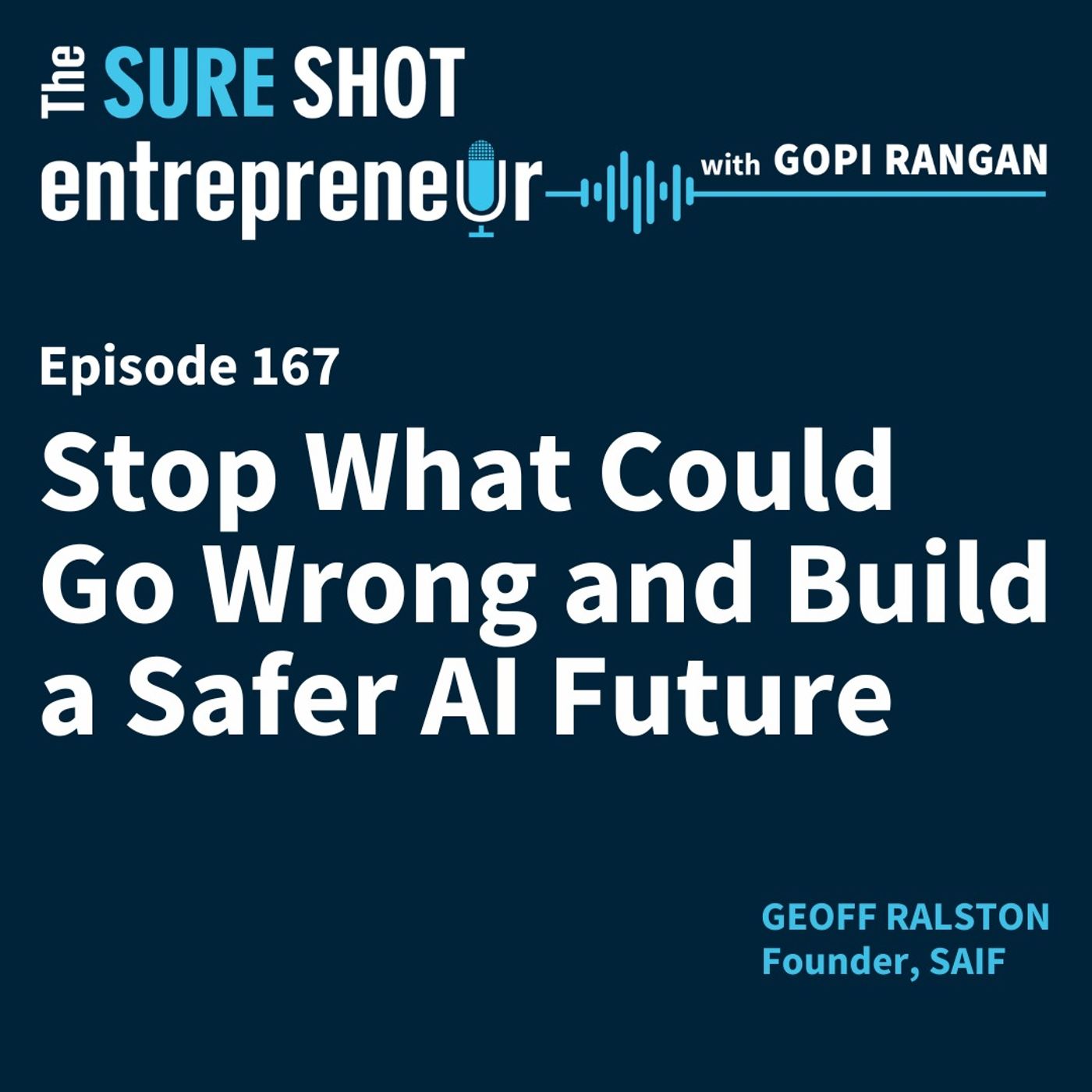 Stop What Could Go Wrong and Build a Safer AI Future