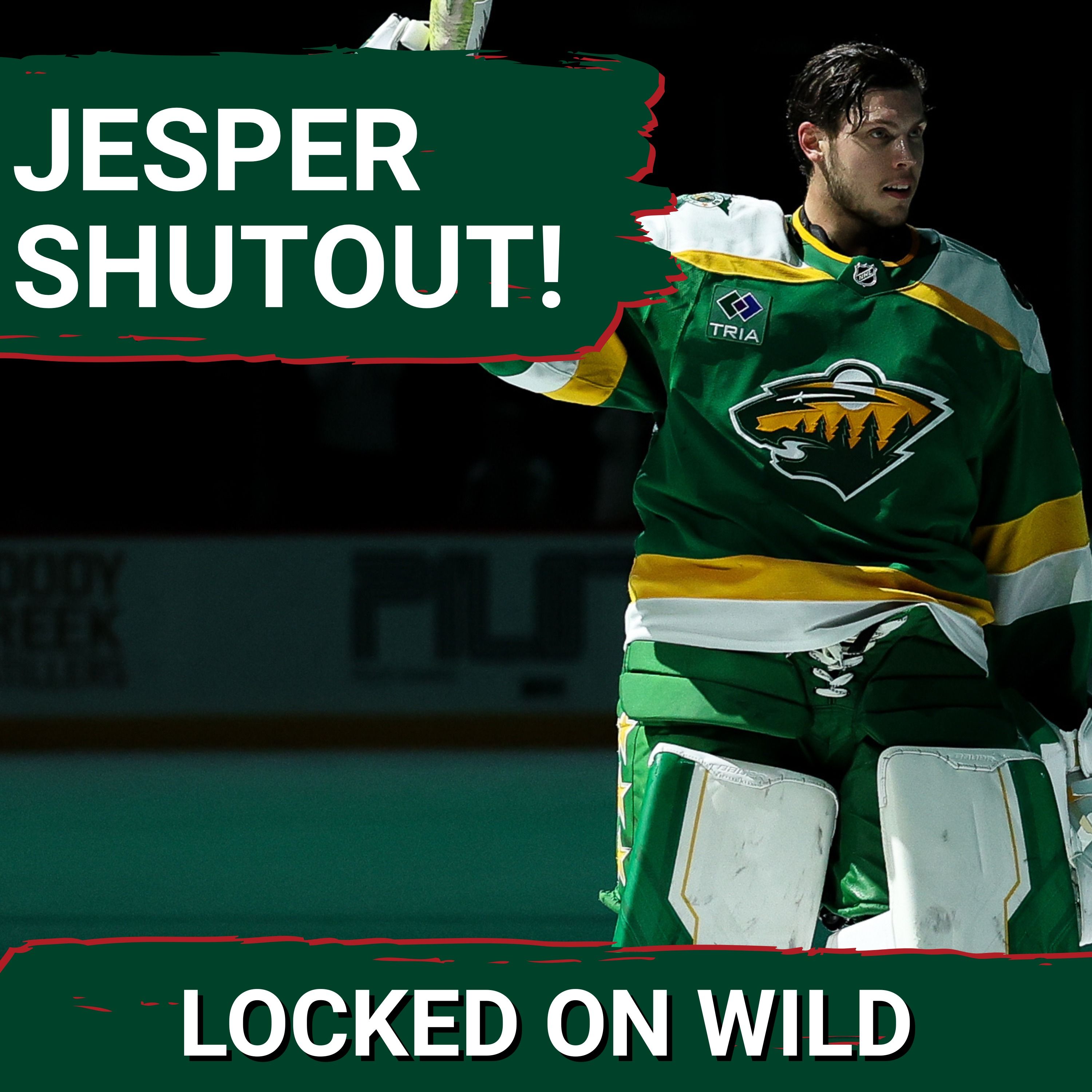 SHUTOUT: Jesper Wallstedt Joins ELITE Company with Second Career Shutout | Has He Put Last Year's STRUGGLES Behind Him?